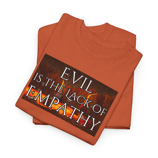 Empathy Matters Unisex Heavy Cotton Tee - Inspiring Message on Thoughtful Apparel