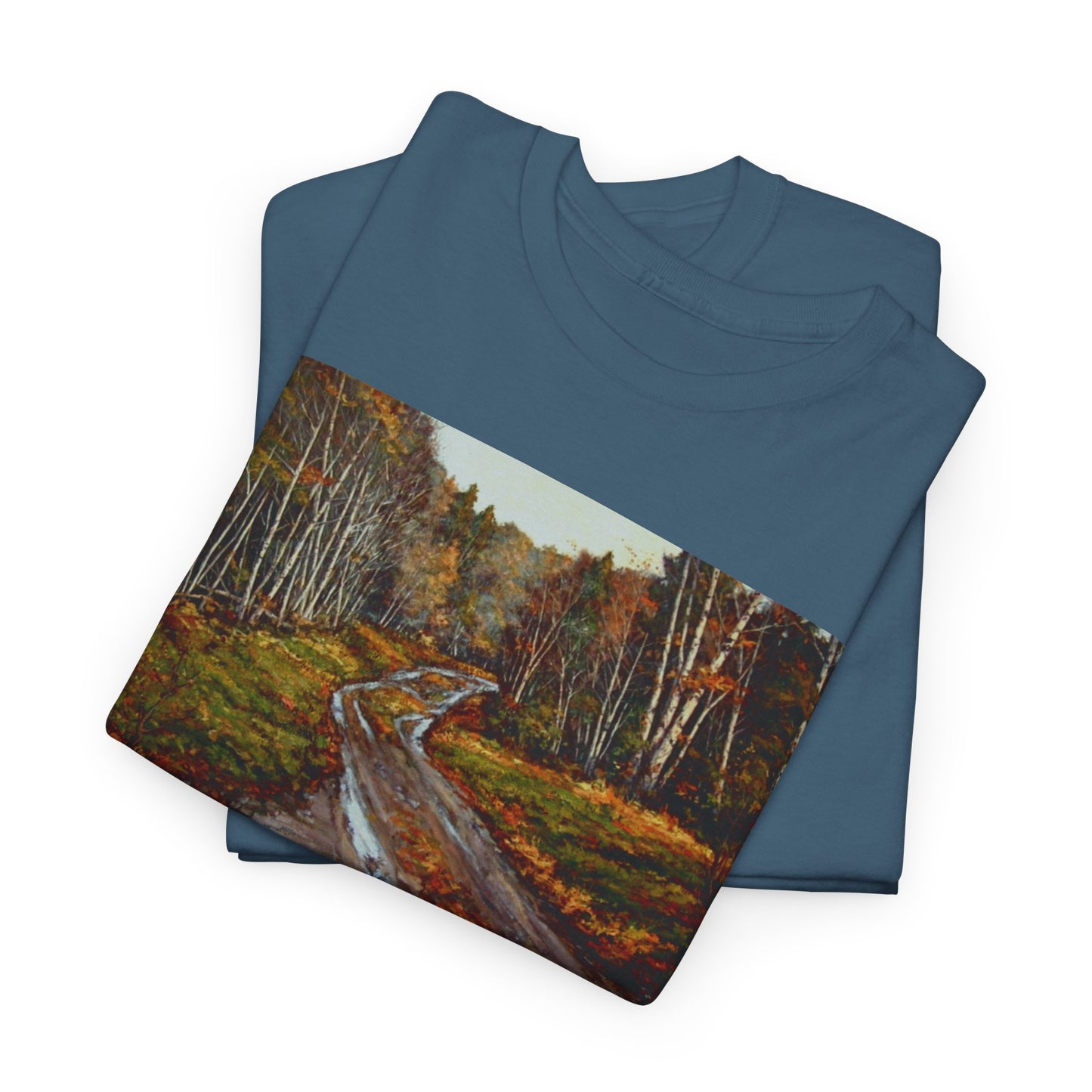 Autumn Landscape Unisex Heavy Cotton Tee