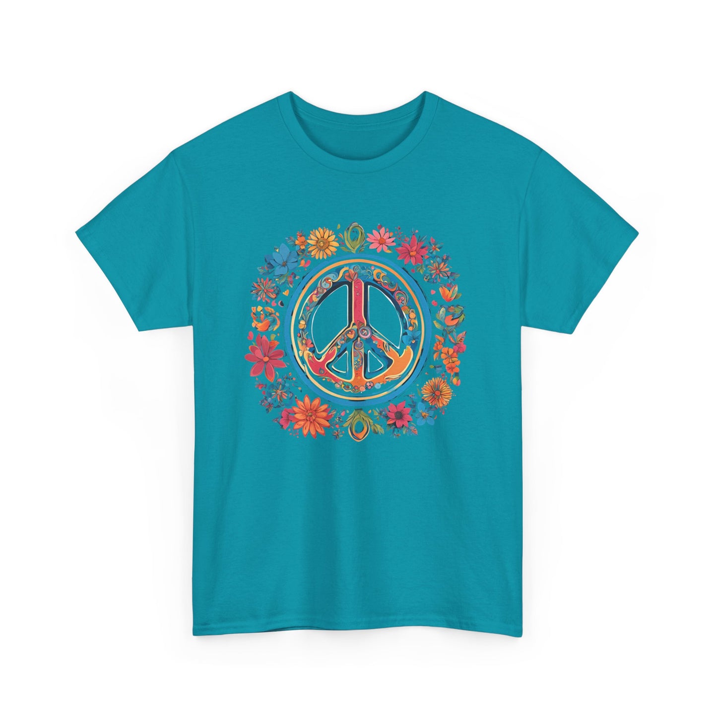 T-Shirt - Peace, Love, and Harmony Graphic Tee