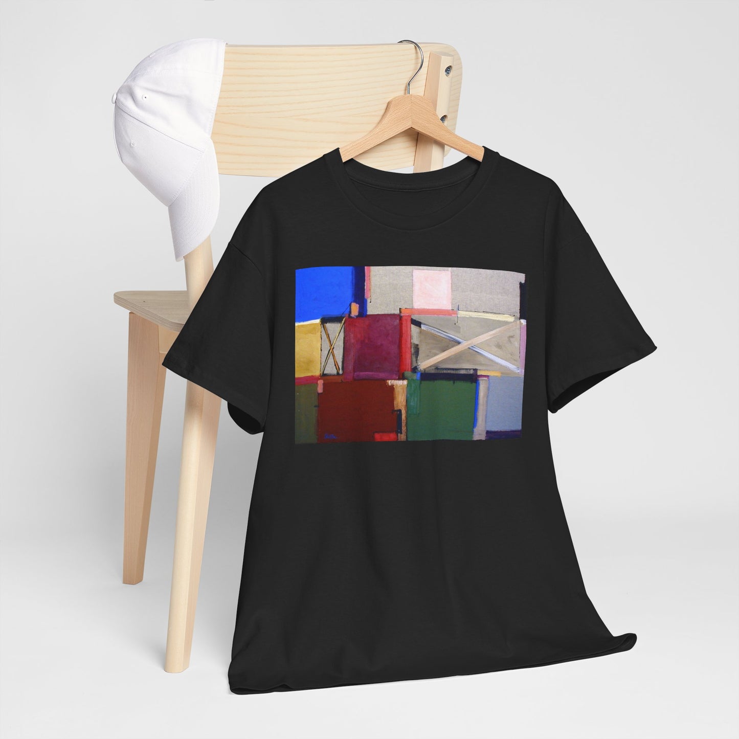 Colorful Abstract Art Unisex Heavy Cotton Tee