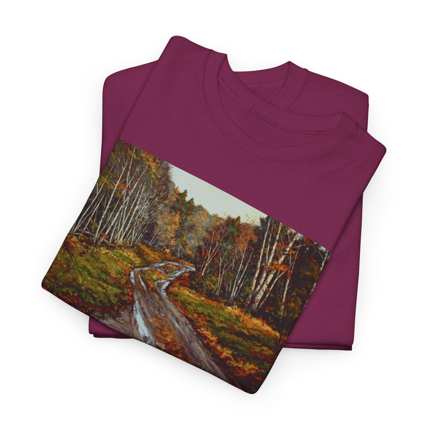 Autumn Landscape Unisex Heavy Cotton Tee