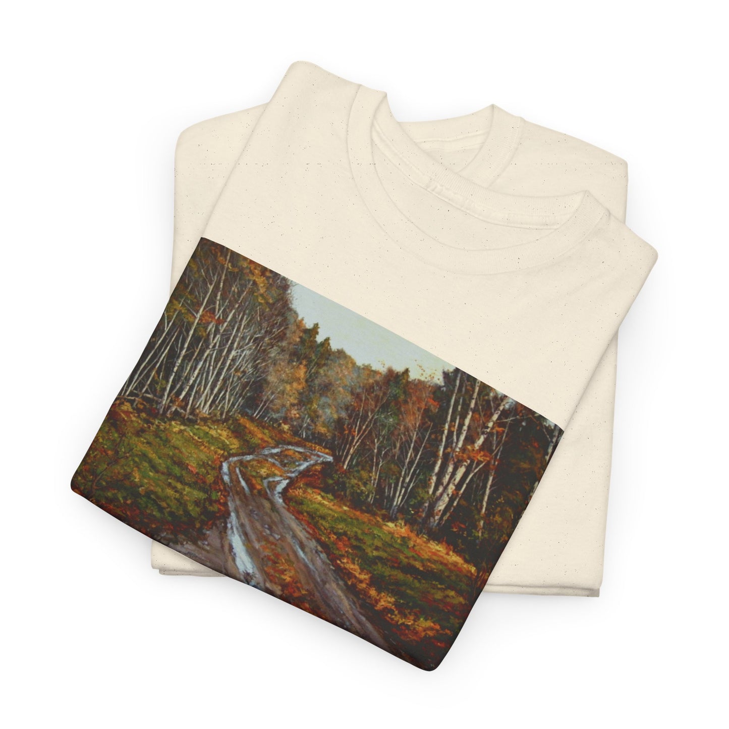 Autumn Landscape Unisex Heavy Cotton Tee