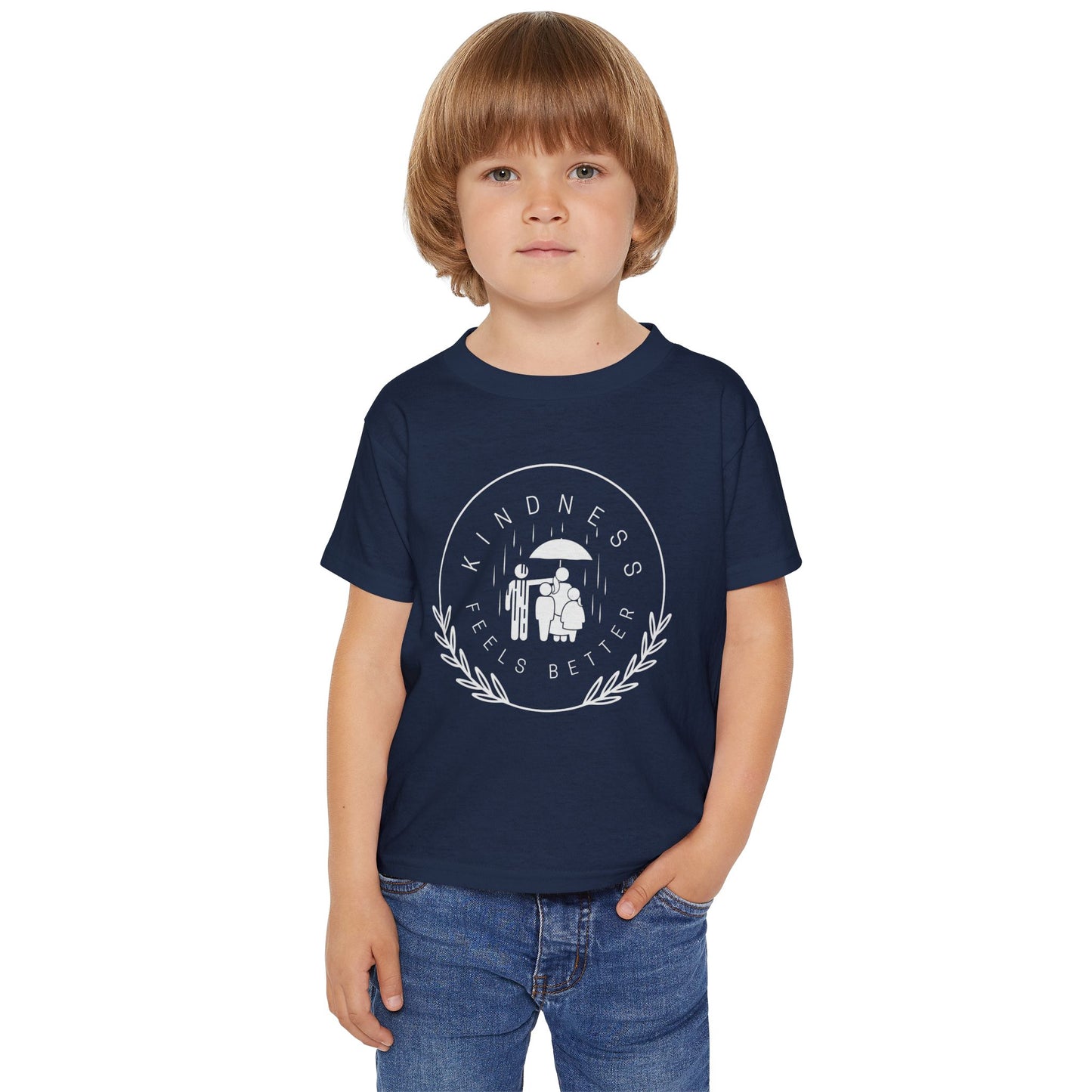 Toddler T-shirt Kindness Feels Better