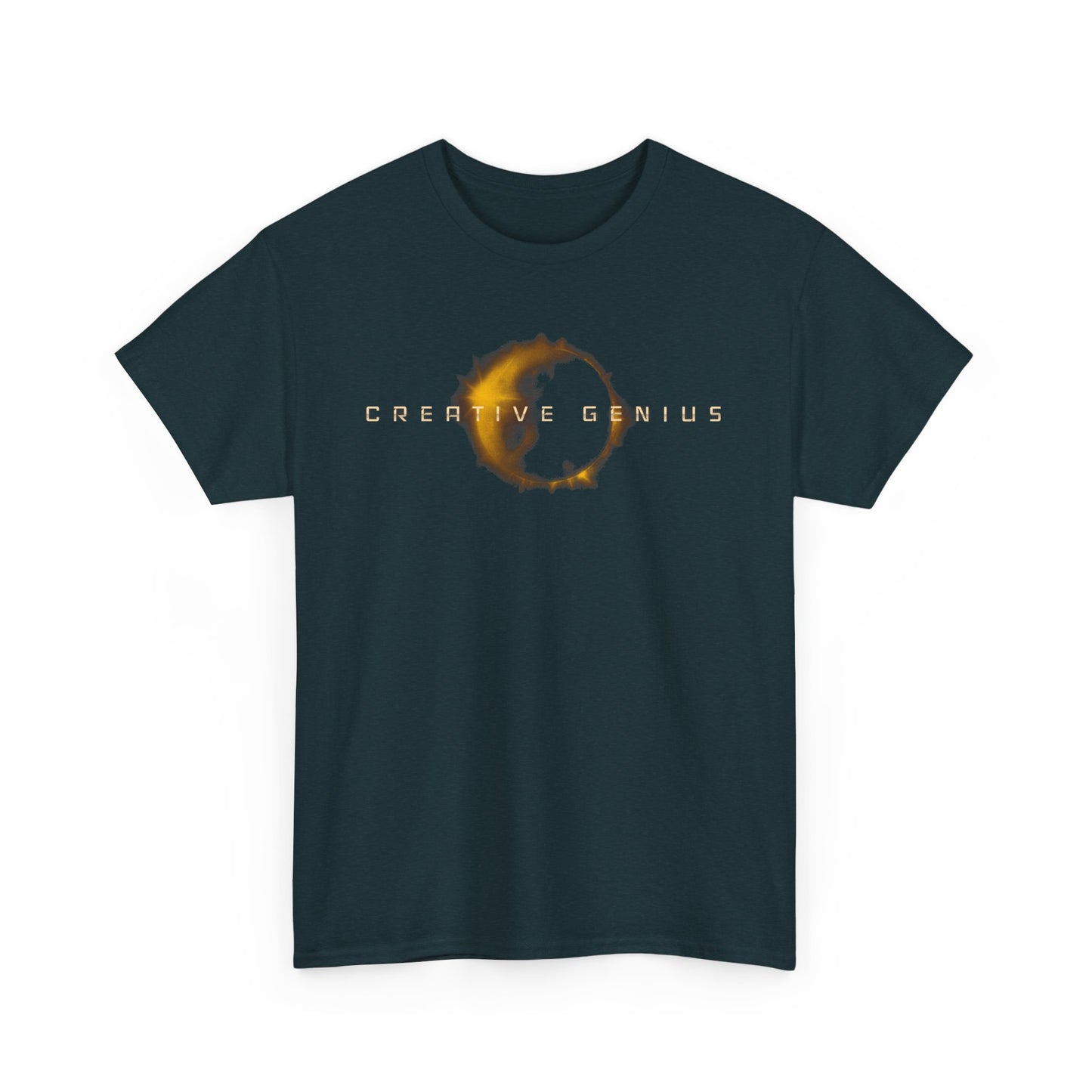 Creative Genius Unisex Heavy Cotton Tee - Inspirational Graphic T-Shirt for Creatives
