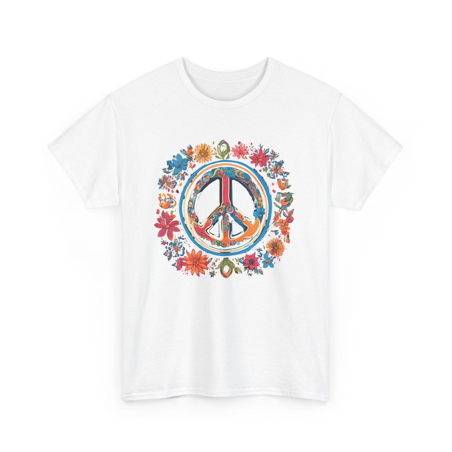 T-Shirt - Peace, Love, and Harmony Graphic Tee