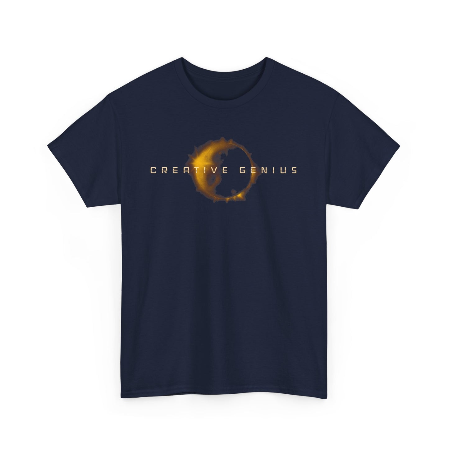 Creative Genius Unisex Heavy Cotton Tee - Inspirational Graphic T-Shirt for Creatives