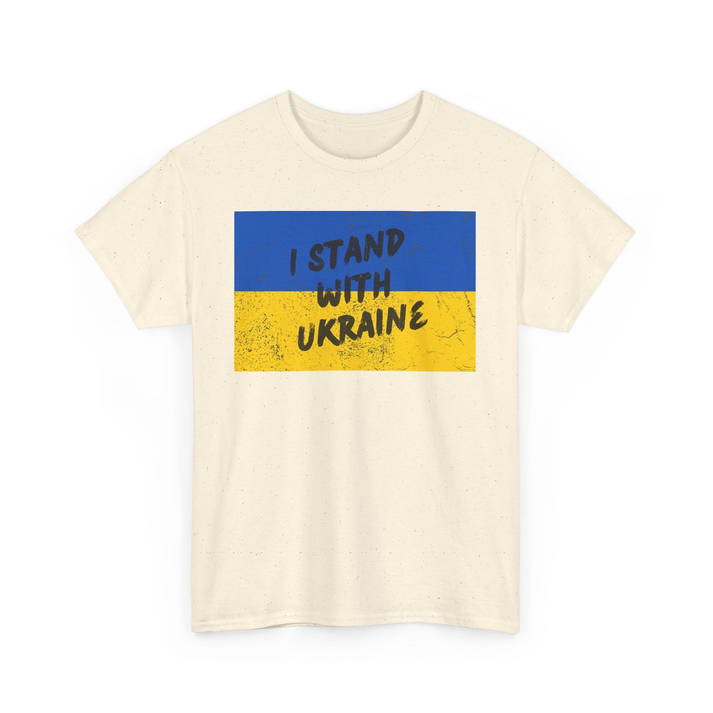 I Stand with Ukraine Unisex Heavy Cotton Tee