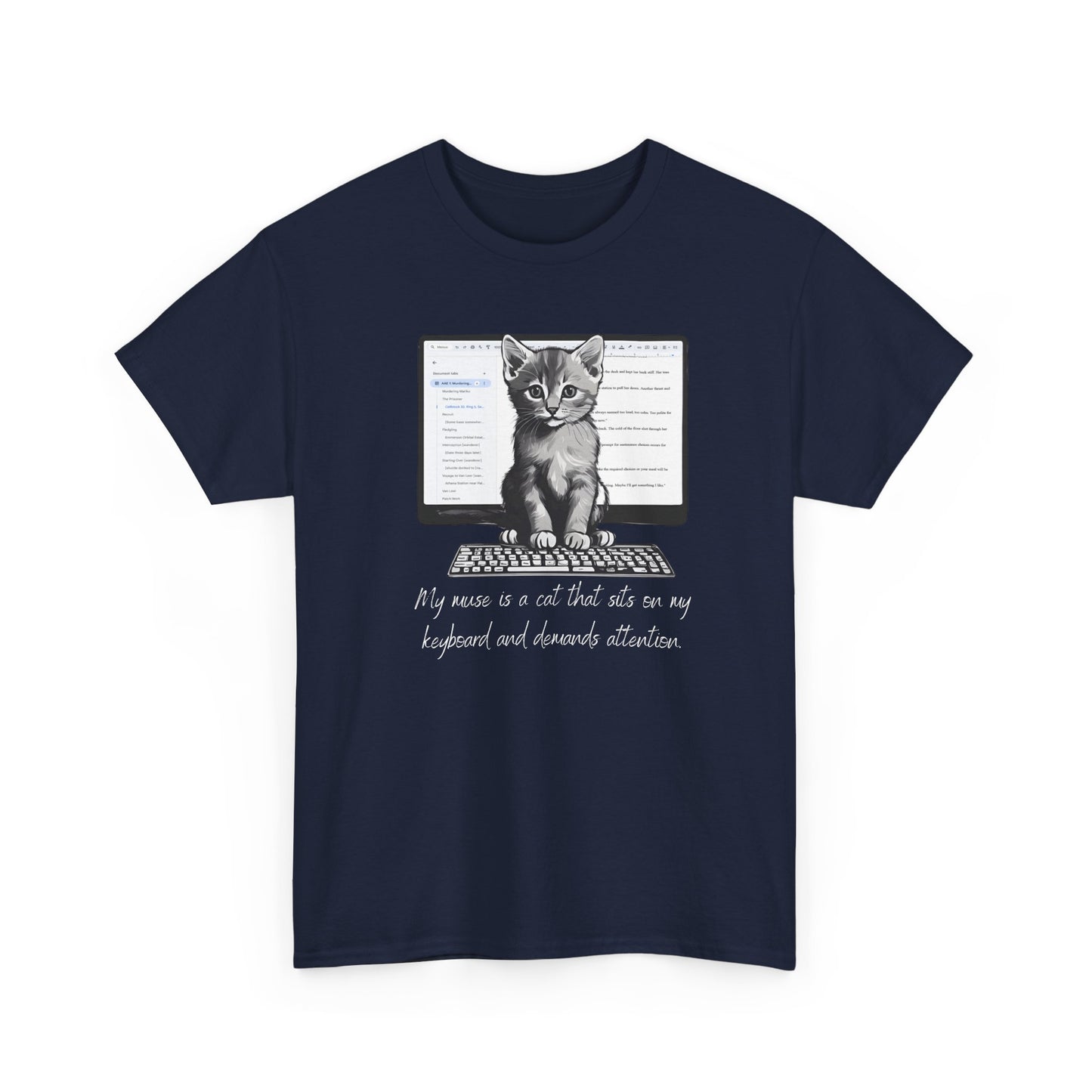 Cat Muse Unisex Tee