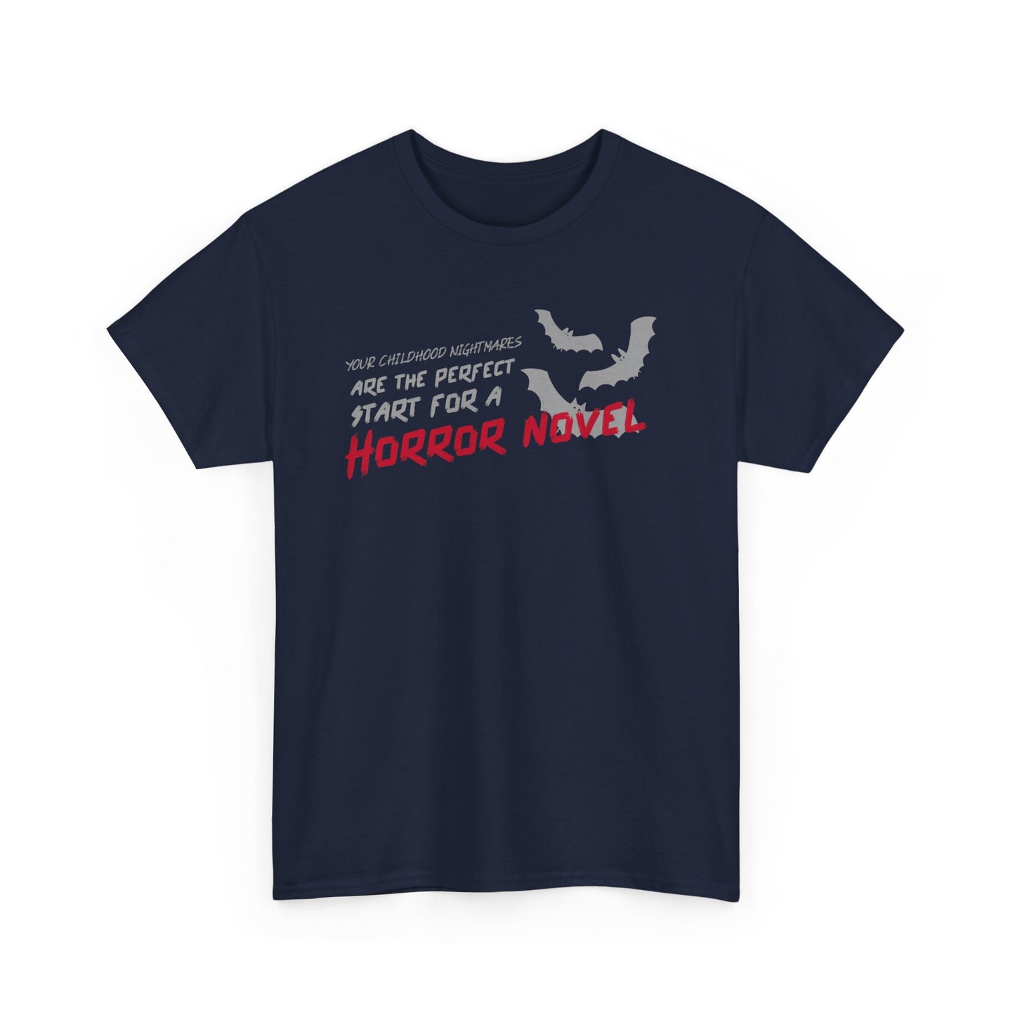 Horror Novel Inspired Unisex Heavy Cotton Tee - Perfect Gift for Writers and Readers