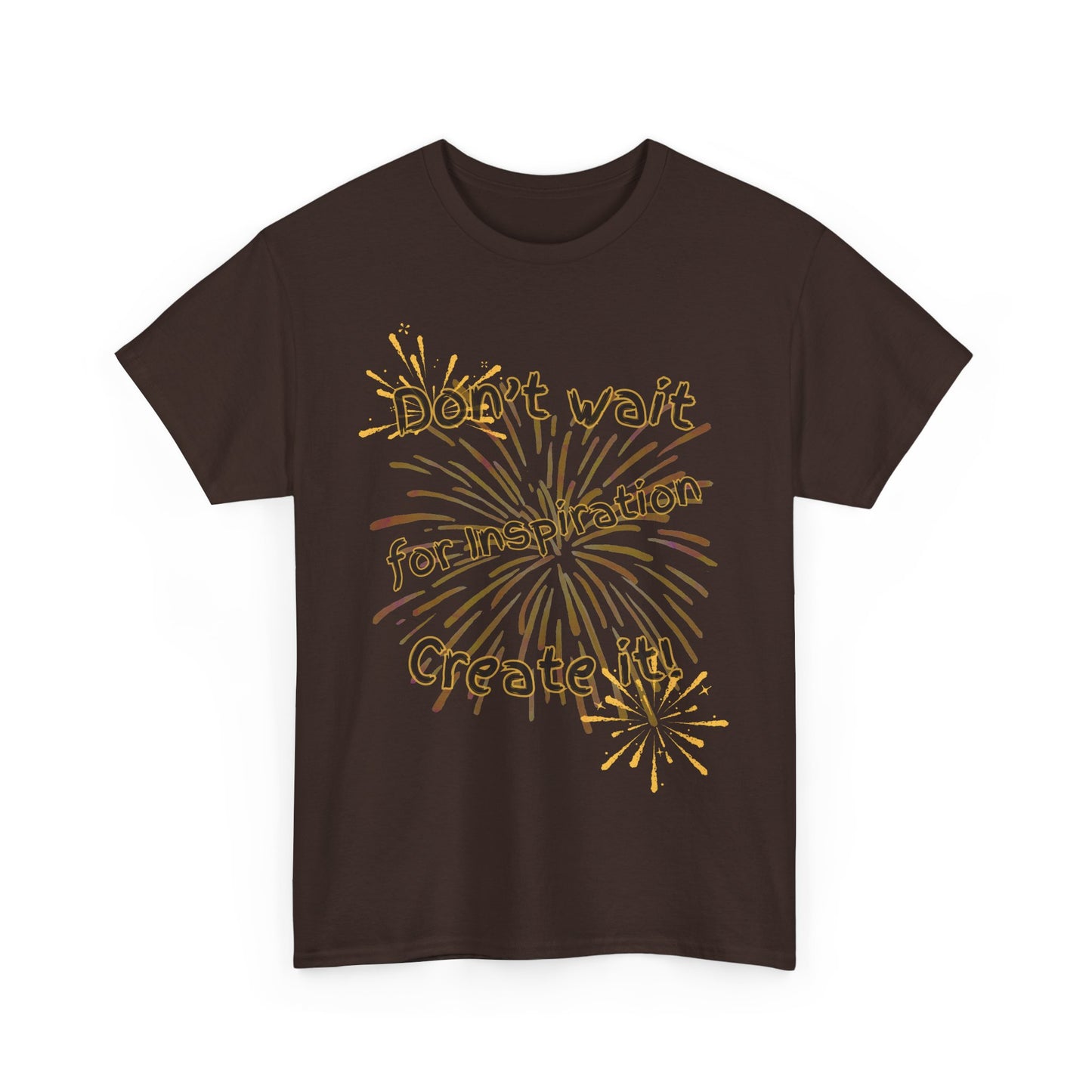Inspiration Quote Unisex Heavy Cotton Tee