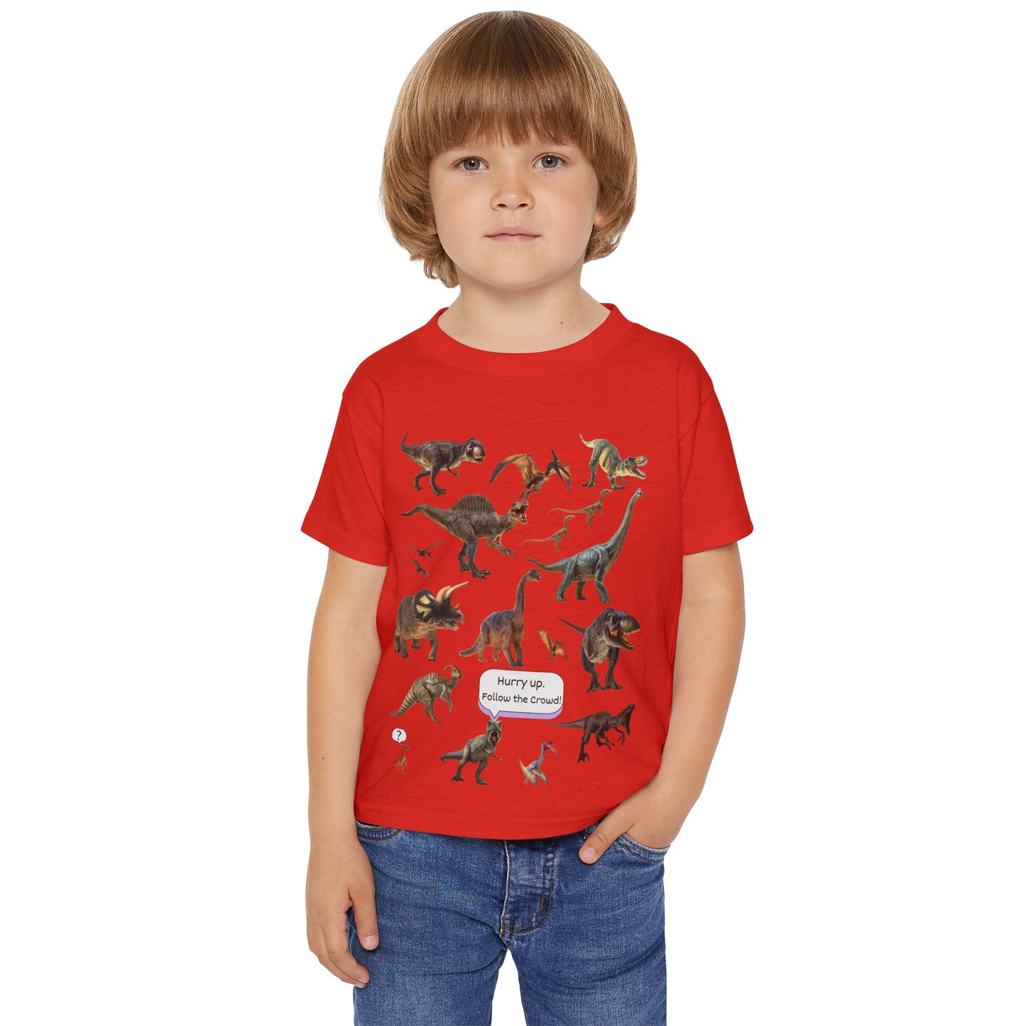 Toddler T-shirt - Early advice Dinosaur theme