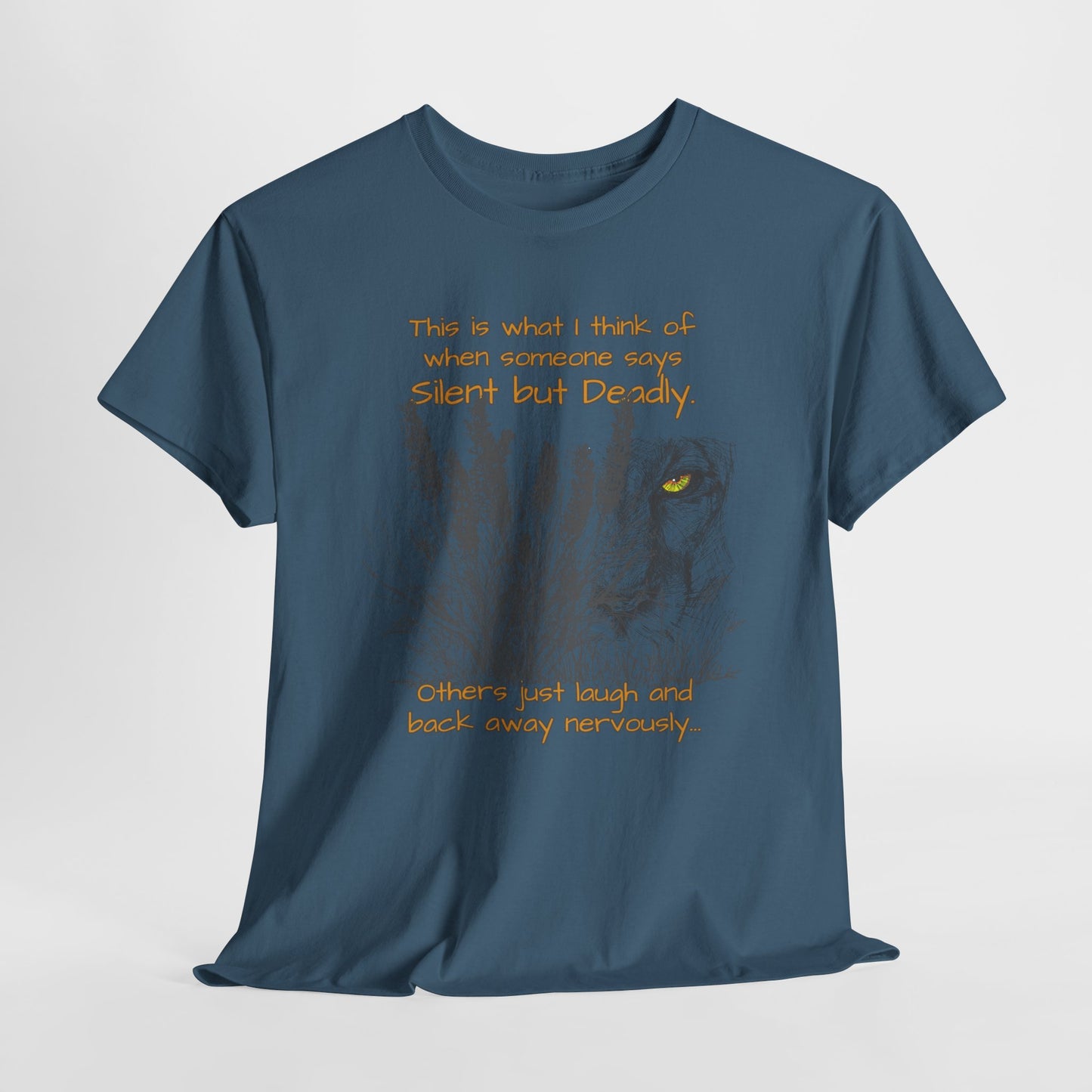 Unisex Heavy Cotton Tee - Funny Phrase Tee, Perfect for Casual Wear, Gifting, Halloween, Humor