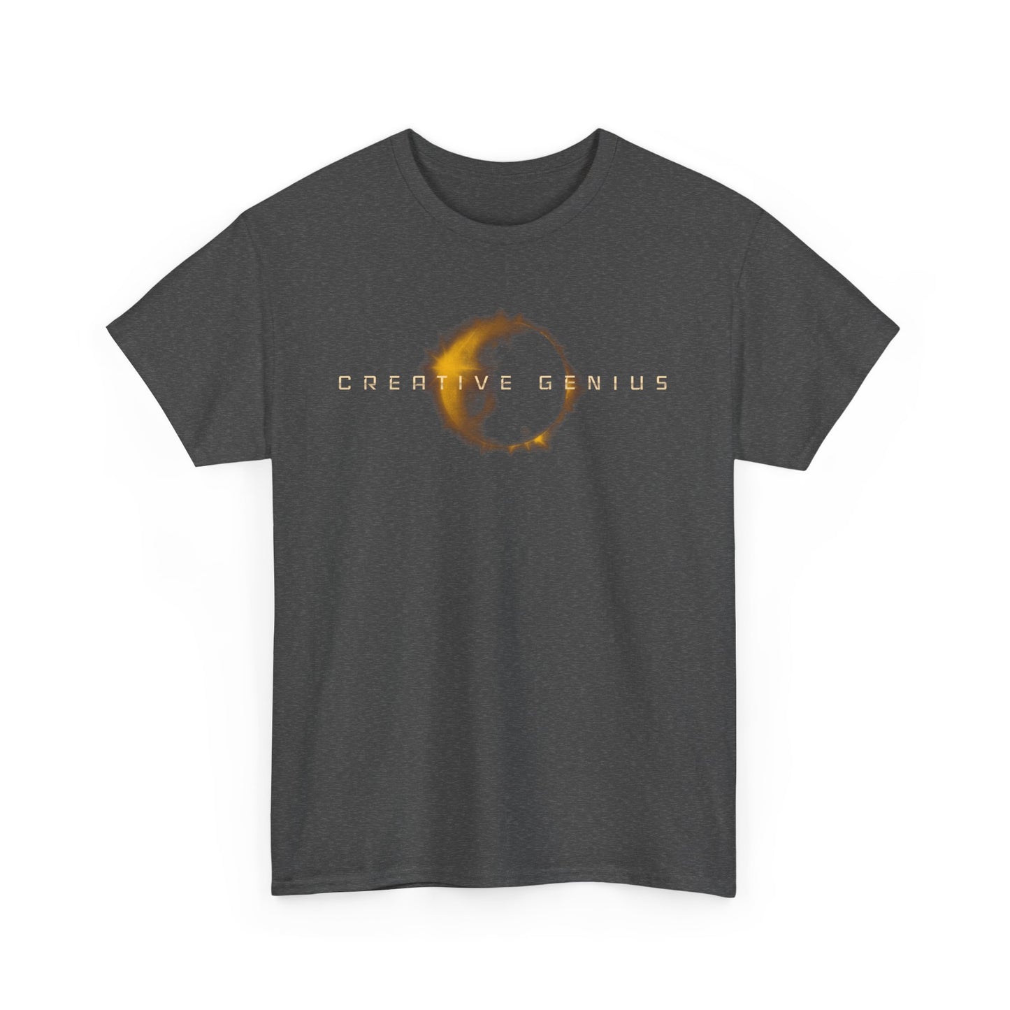 Creative Genius Unisex Heavy Cotton Tee - Inspirational Graphic T-Shirt for Creatives