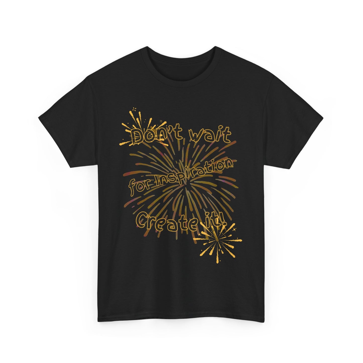 Inspiration Quote Unisex Heavy Cotton Tee