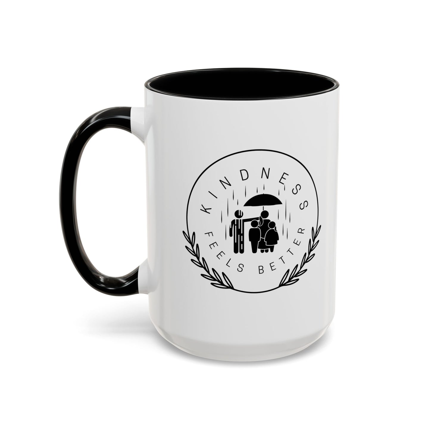 Mug - Kindness Feels Better Accent Coffee Mug (11, 15oz)