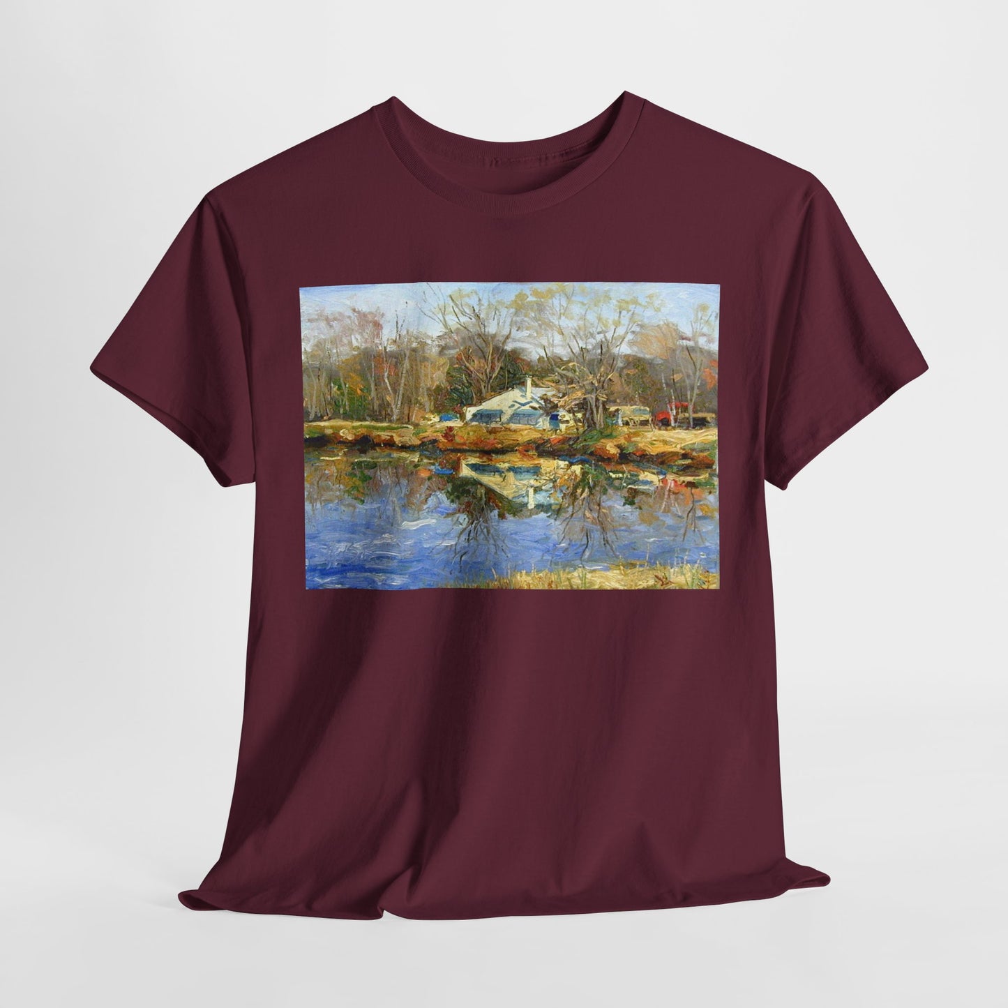 Scenic Landscape Unisex Heavy Cotton Tee