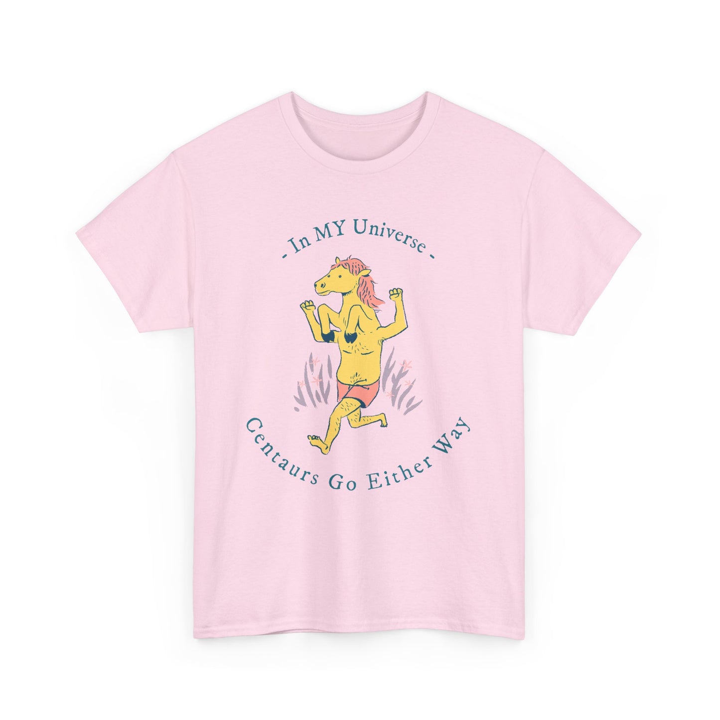 In My Universe Unisex Heavy Cotton Tee - Fun Centaur Design