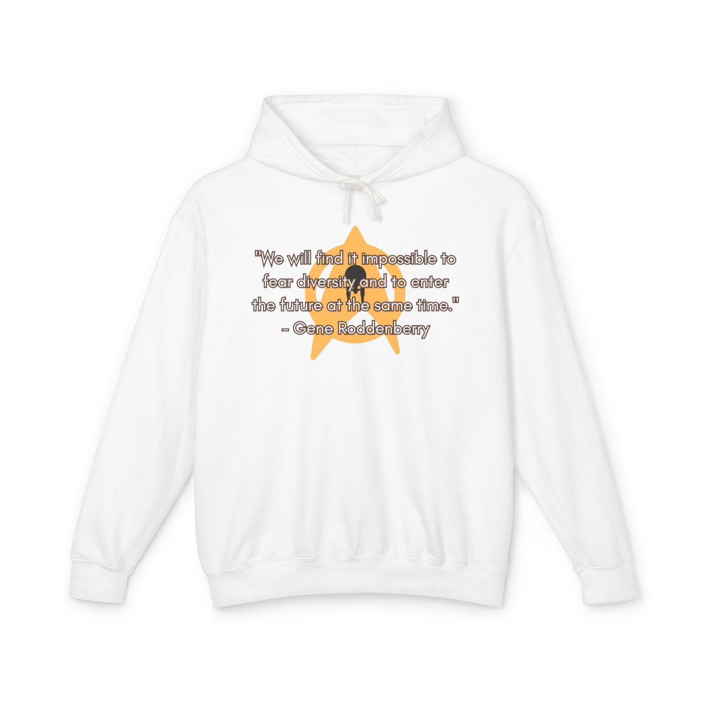 Inspirational Quote Hoodie, Unisex Lightweight Sweatshirt, Motivational Apparel, Gift for Him/Her, Cozy Everyday Wear