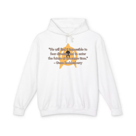 Inspirational Quote Hoodie, Unisex Lightweight Sweatshirt, Motivational Apparel, Gift for Him/Her, Cozy Everyday Wear