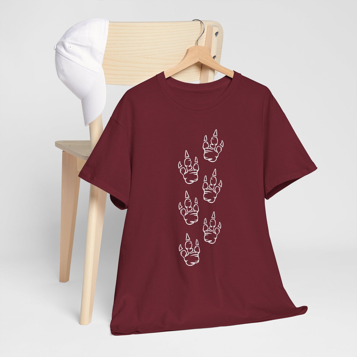 Custom Dinosaur Print Unisex Heavy Cotton Tee