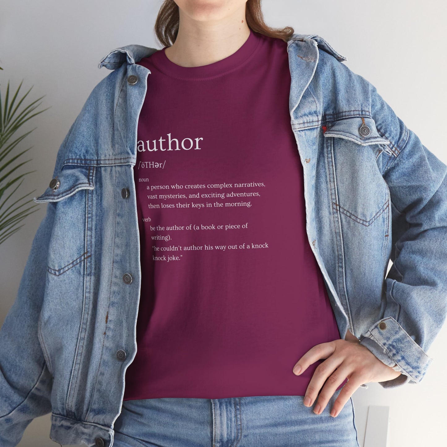 Define Author Unisex Tee