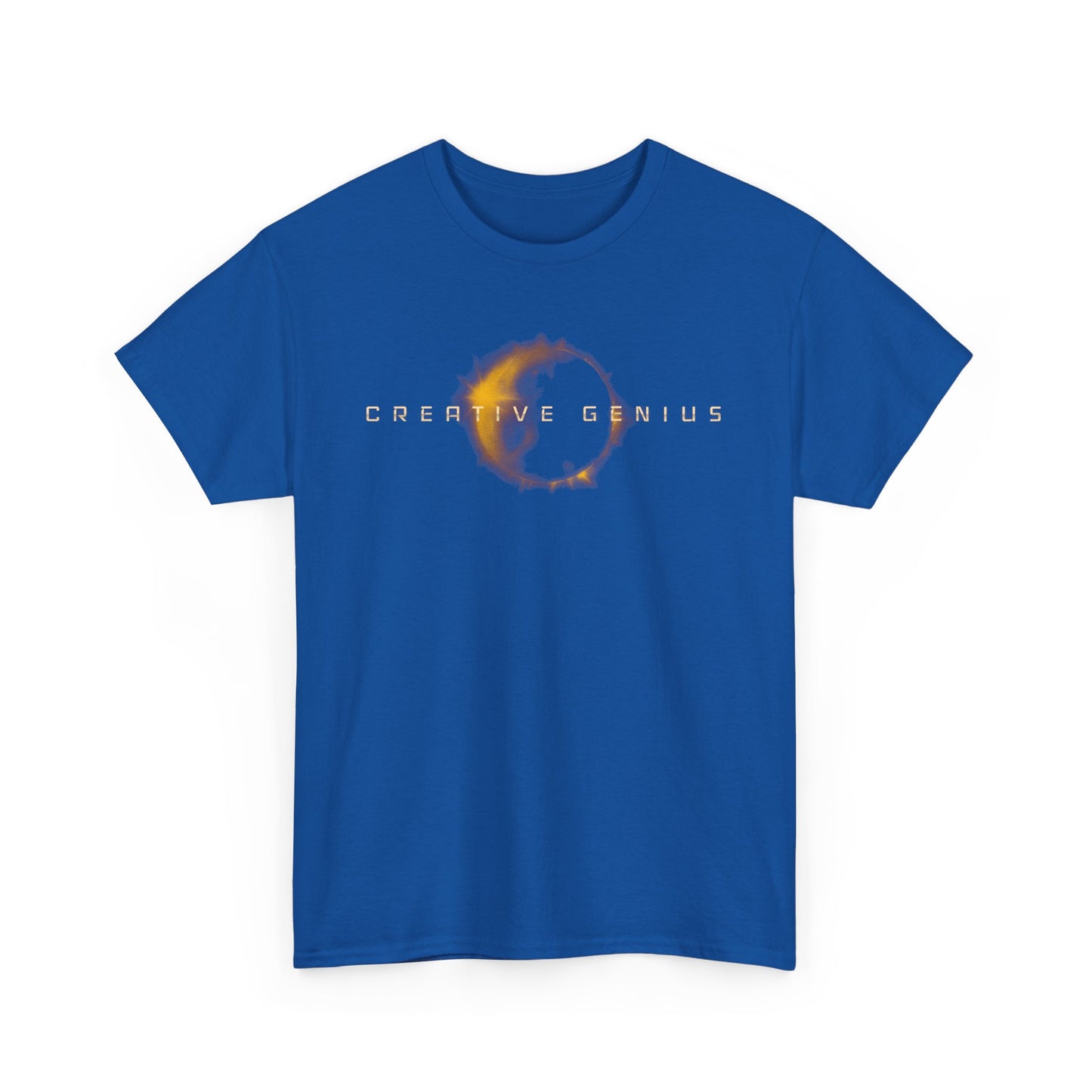 Creative Genius Unisex Heavy Cotton Tee - Inspirational Graphic T-Shirt for Creatives