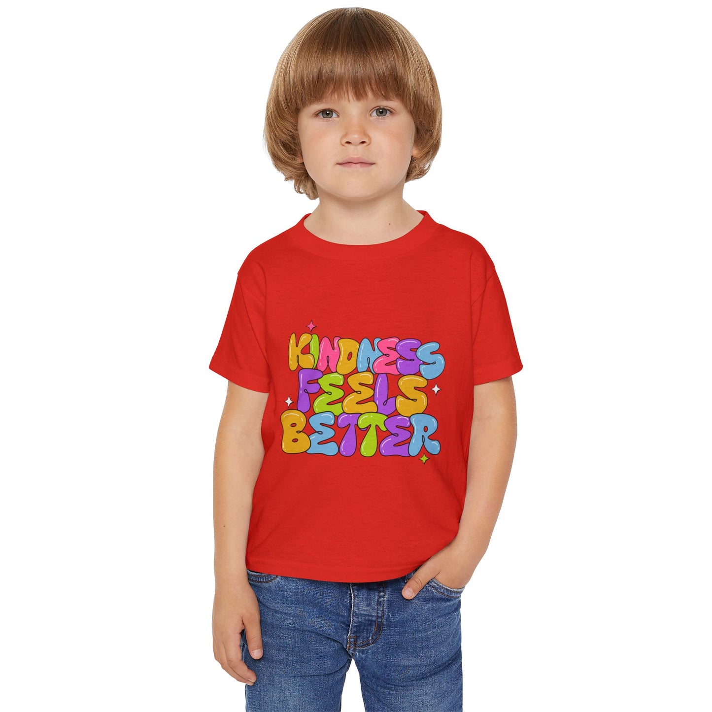 Toddler T-shirt Kindness Feels Better