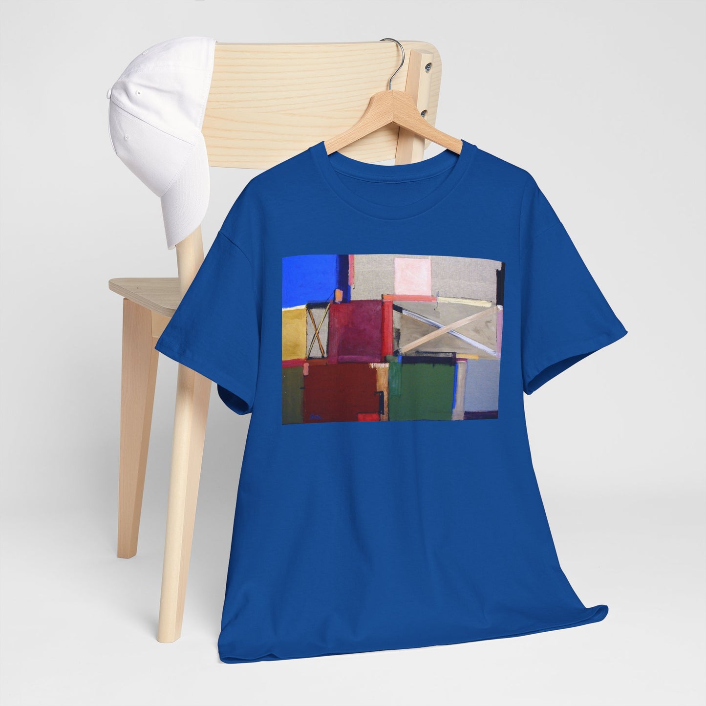 Colorful Abstract Art Unisex Heavy Cotton Tee