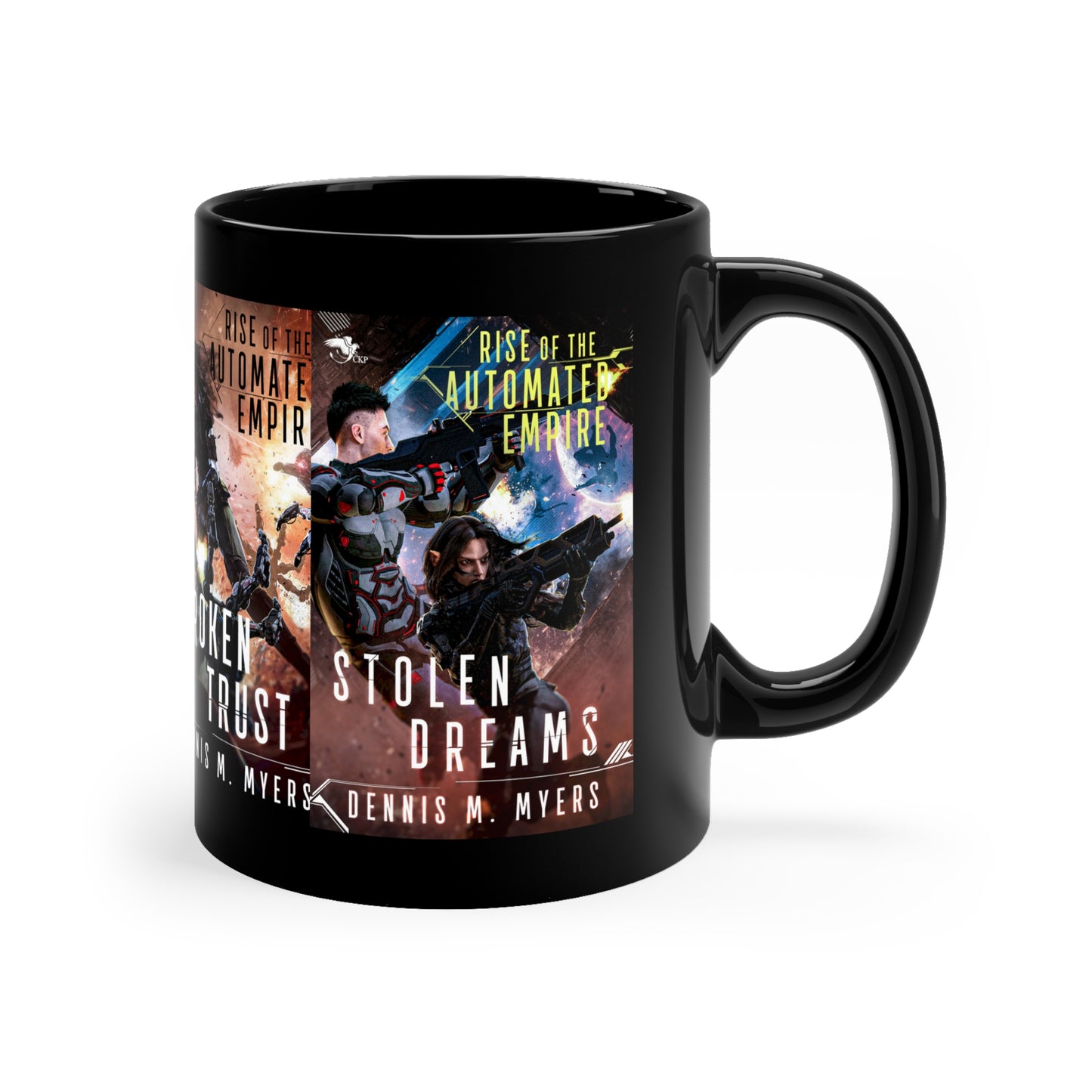 Rise of the Automated Empire - Black Coffee Mug, 11oz