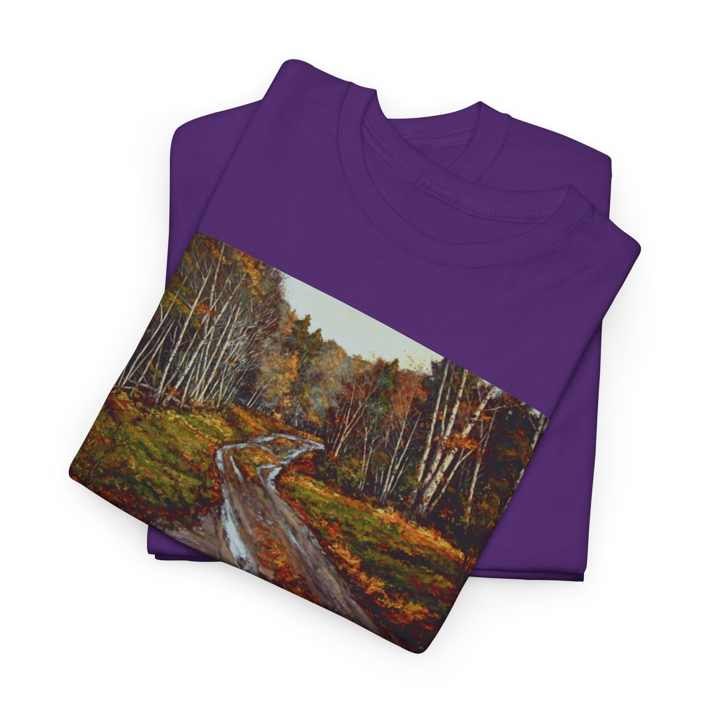 Autumn Landscape Unisex Heavy Cotton Tee