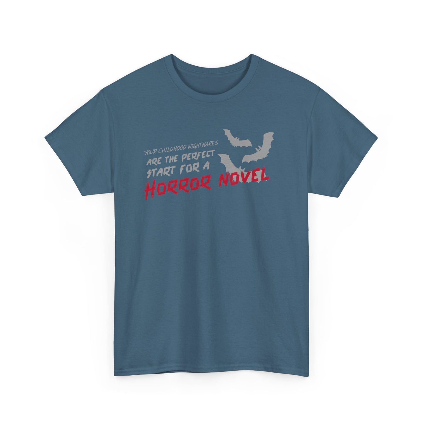 Horror Novel Inspired Unisex Heavy Cotton Tee - Perfect Gift for Writers and Readers