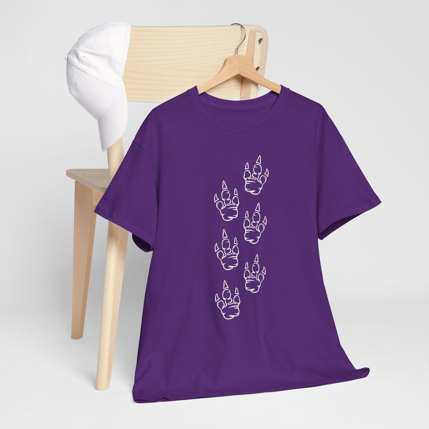 Custom Dinosaur Print Unisex Heavy Cotton Tee