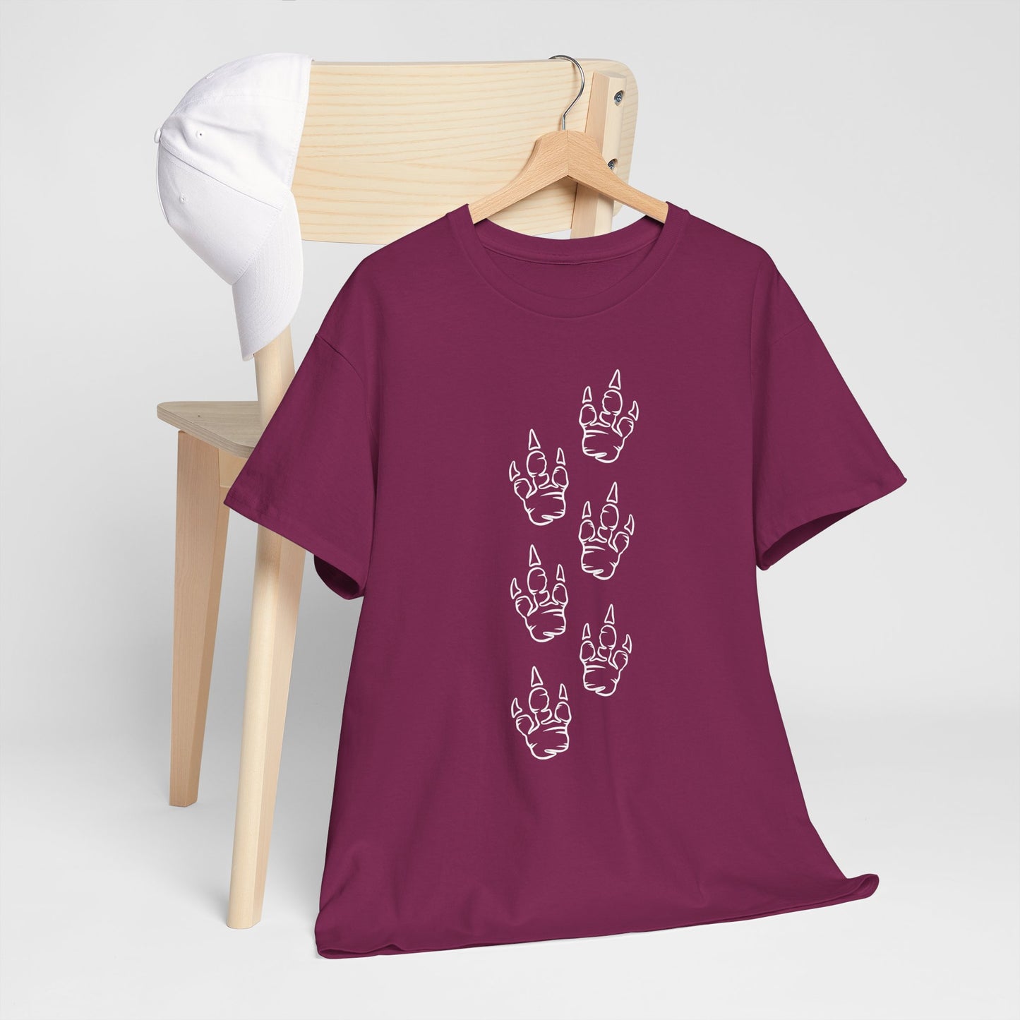 Custom Dinosaur Print Unisex Heavy Cotton Tee