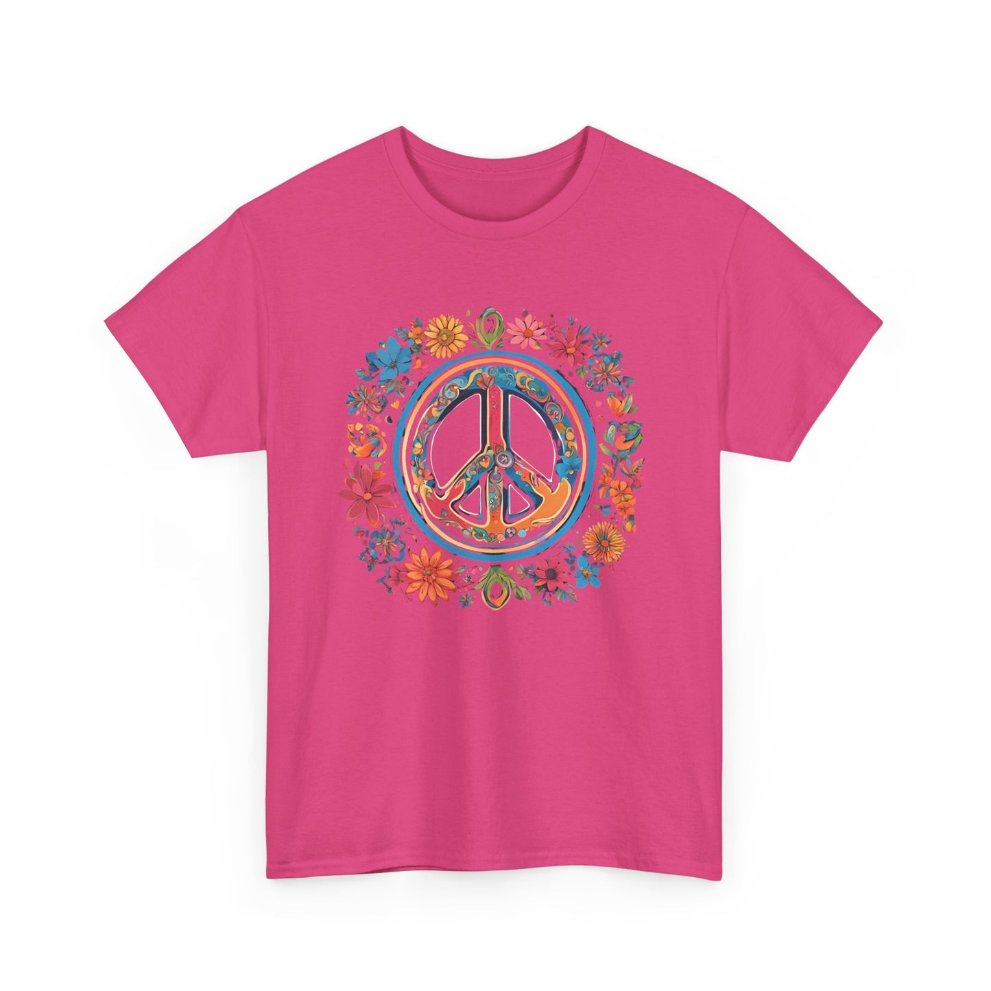T-Shirt - Peace, Love, and Harmony Graphic Tee