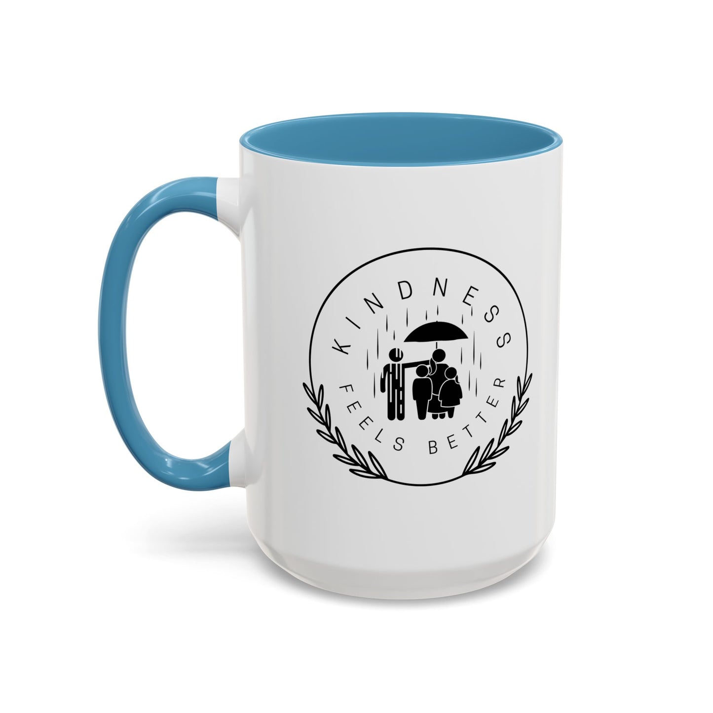 Mug - Kindness Feels Better Accent Coffee Mug (11, 15oz)