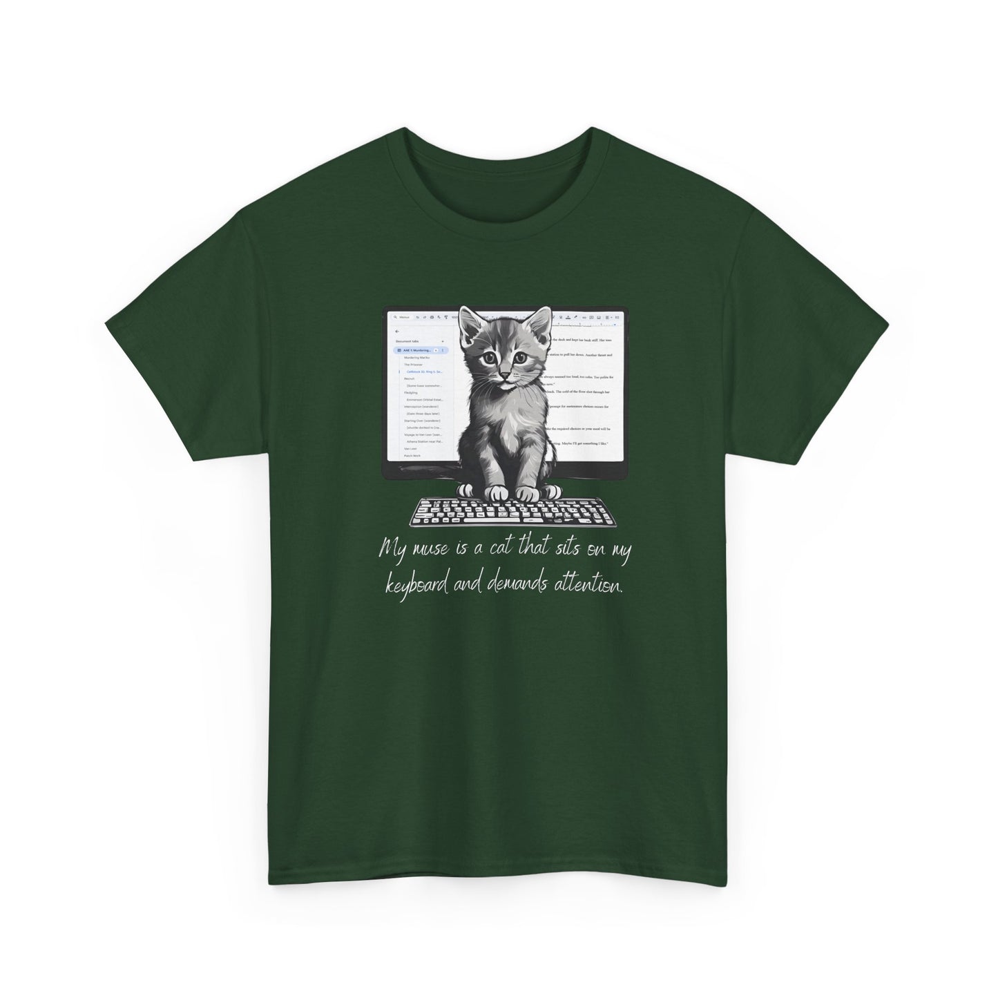 Cat Muse Unisex Tee