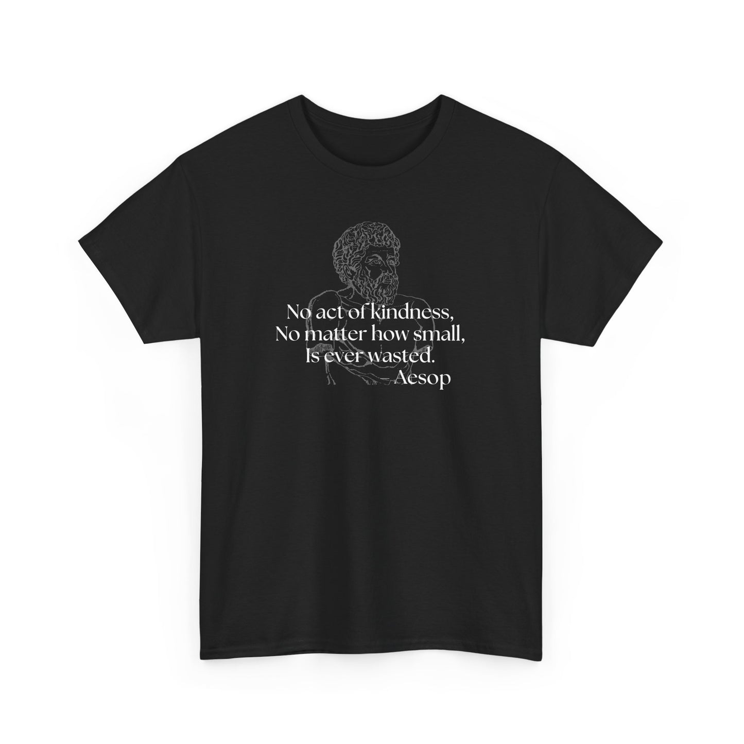 Inspirational Aesop Quote Unisex Heavy Cotton Tee