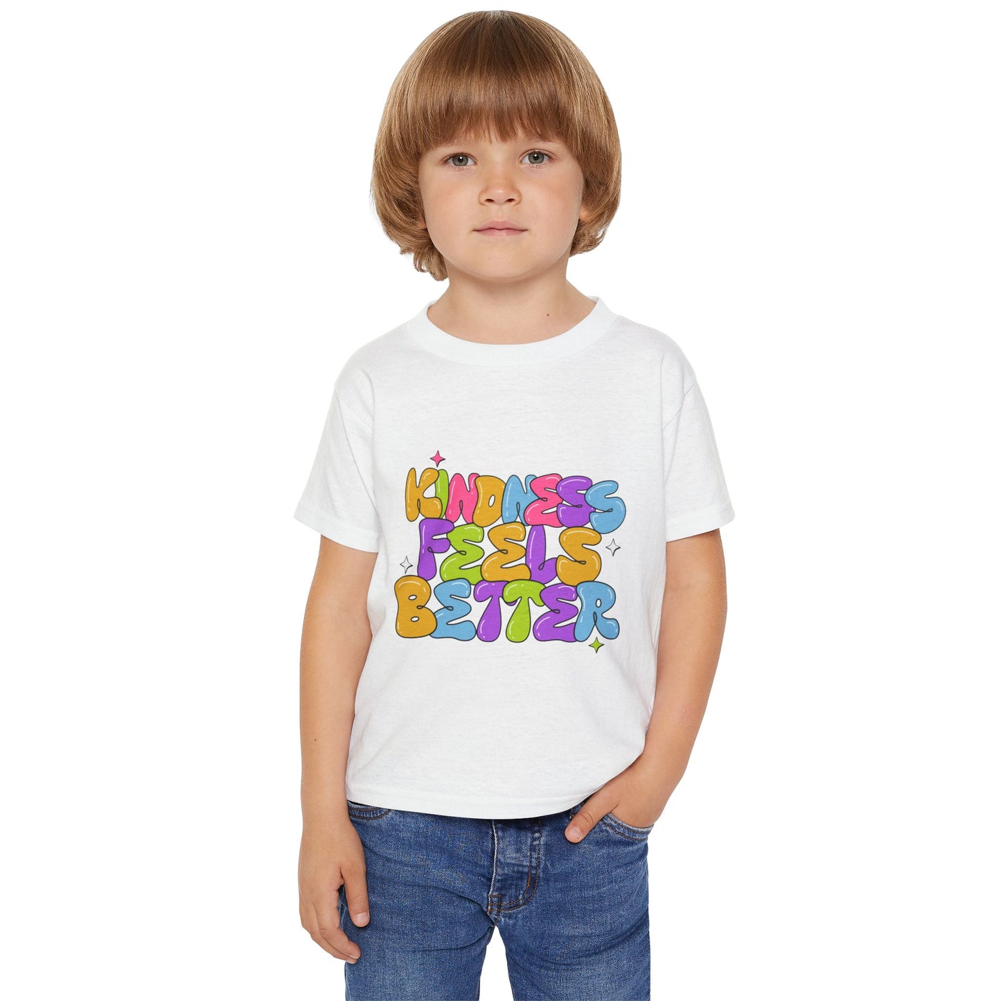 Toddler T-shirt Kindness Feels Better
