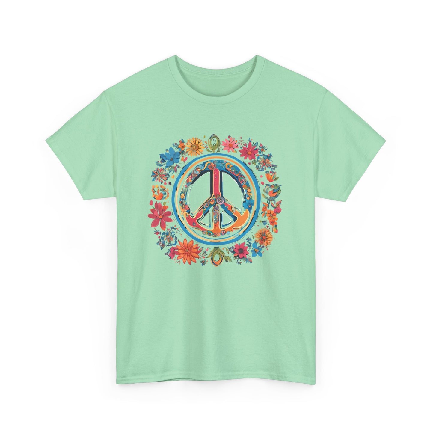 T-Shirt - Peace, Love, and Harmony Graphic Tee