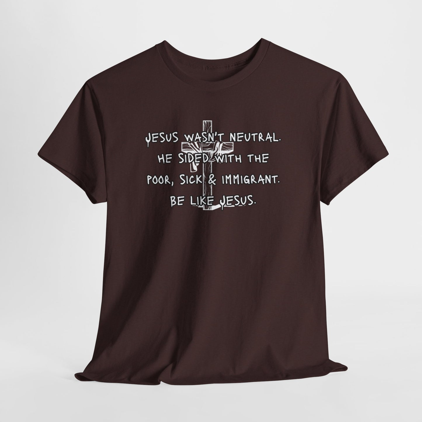 Be Like Jesus Unisex Heavy Cotton Tee - Inspirational Faith T-Shirt
