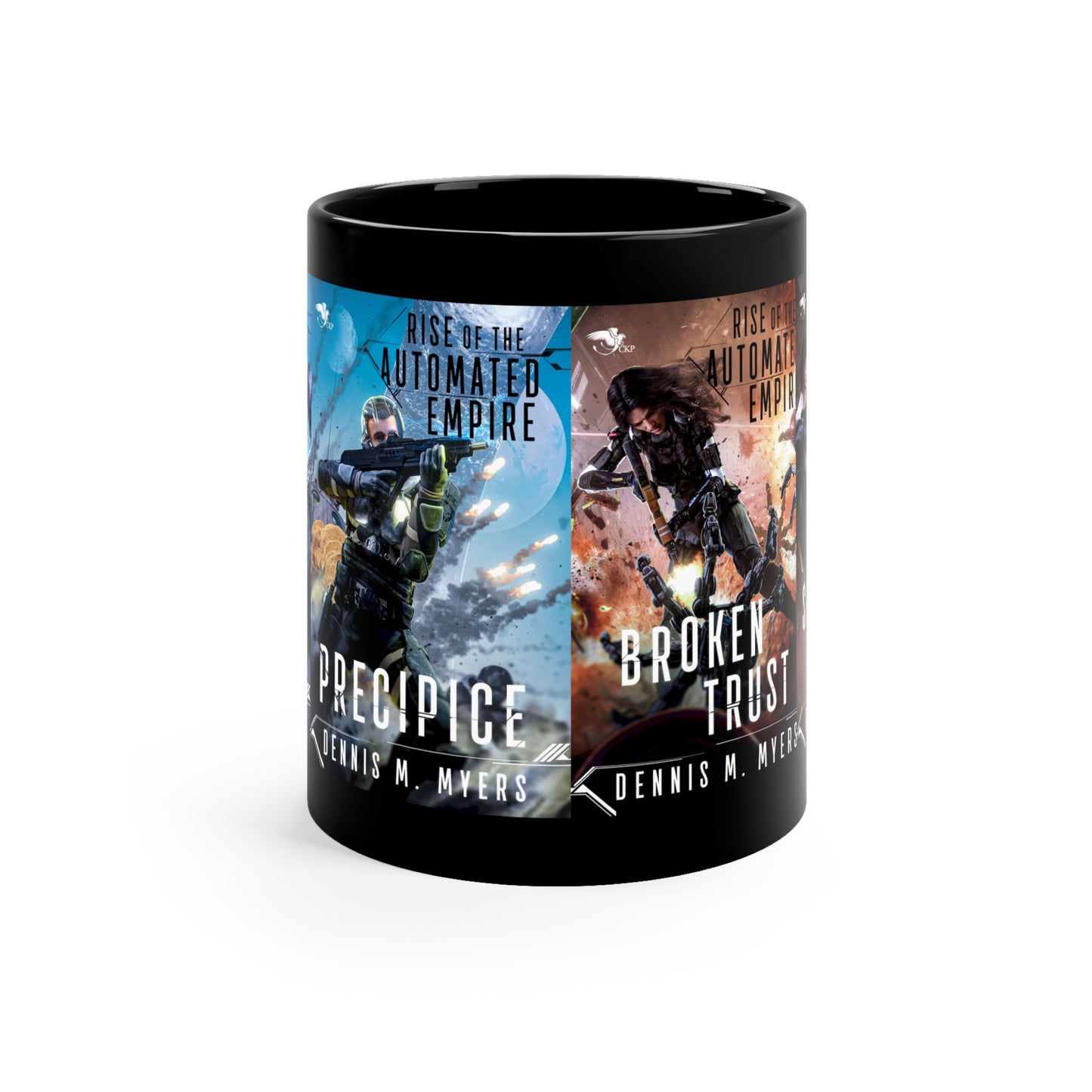 Rise of the Automated Empire - Black Coffee Mug, 11oz