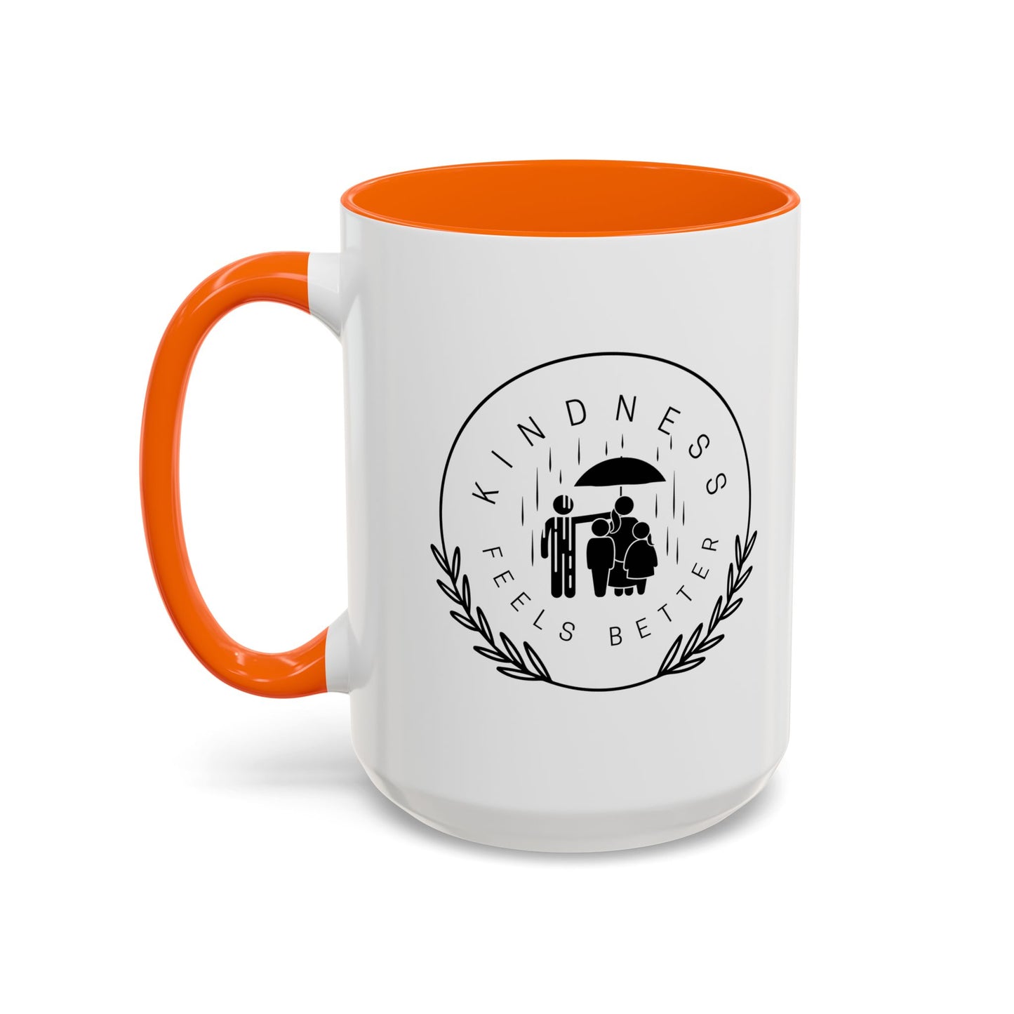 Mug - Kindness Feels Better Accent Coffee Mug (11, 15oz)