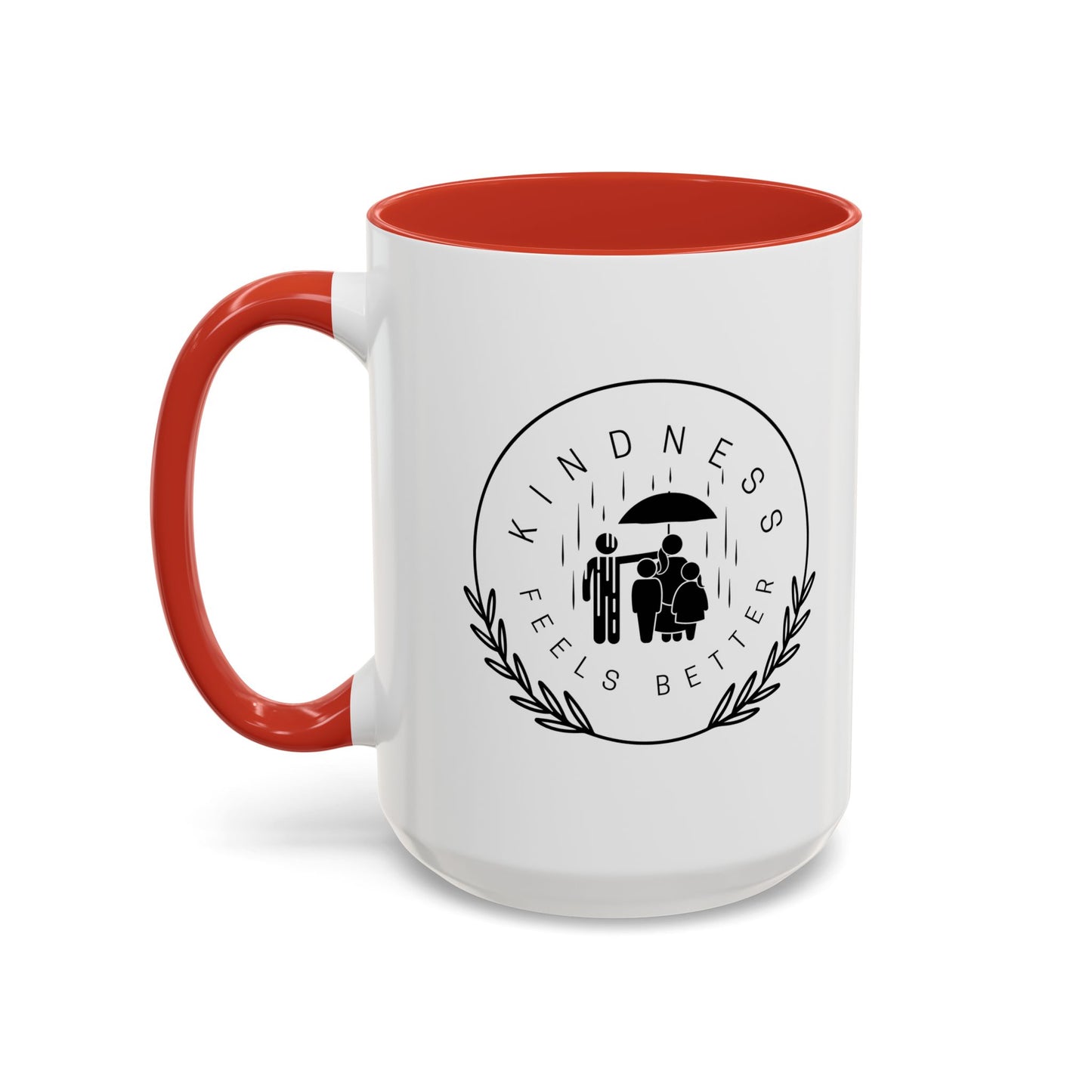 Mug - Kindness Feels Better Accent Coffee Mug (11, 15oz)