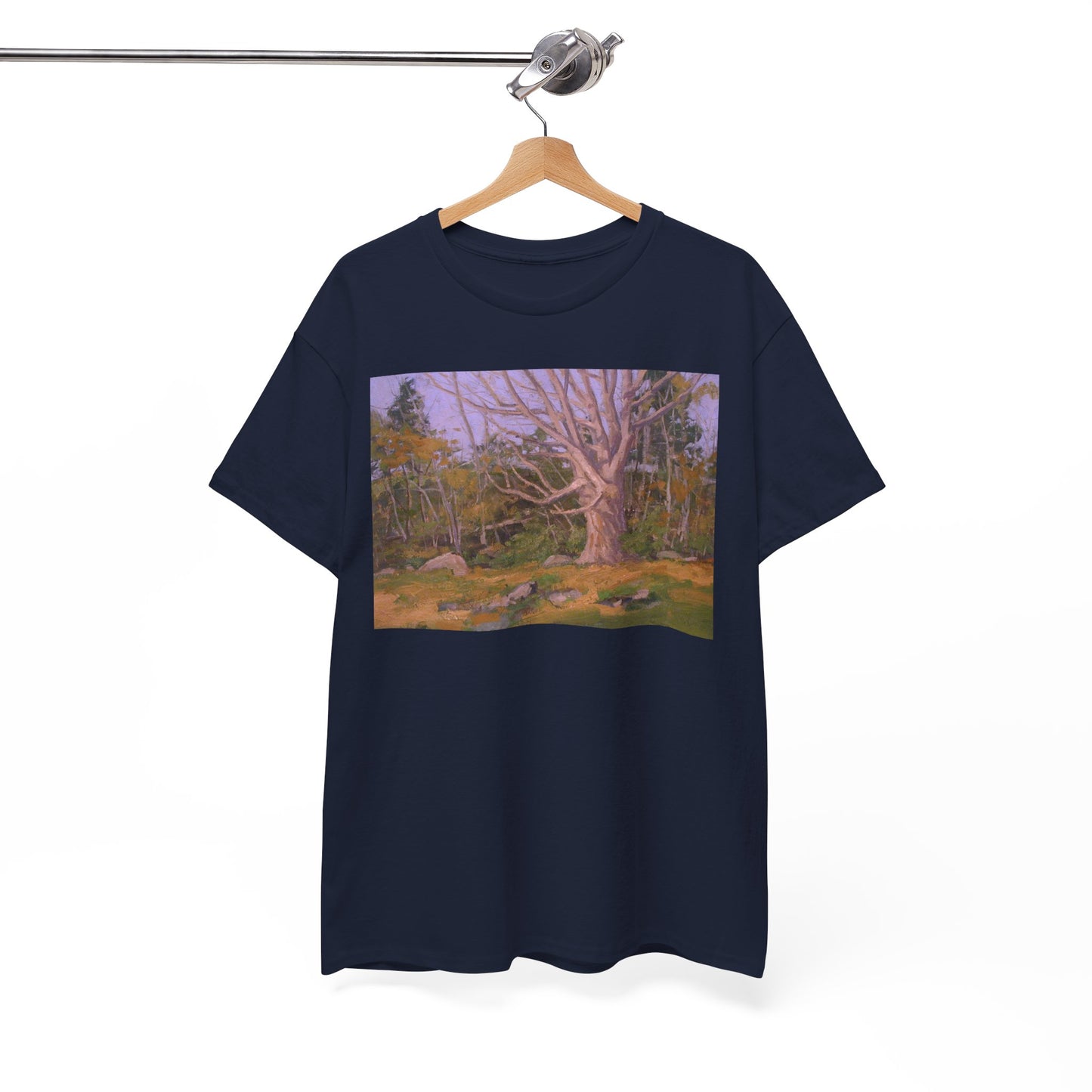 Artistic Landscape Unisex Heavy Cotton Tee - Nature Inspired