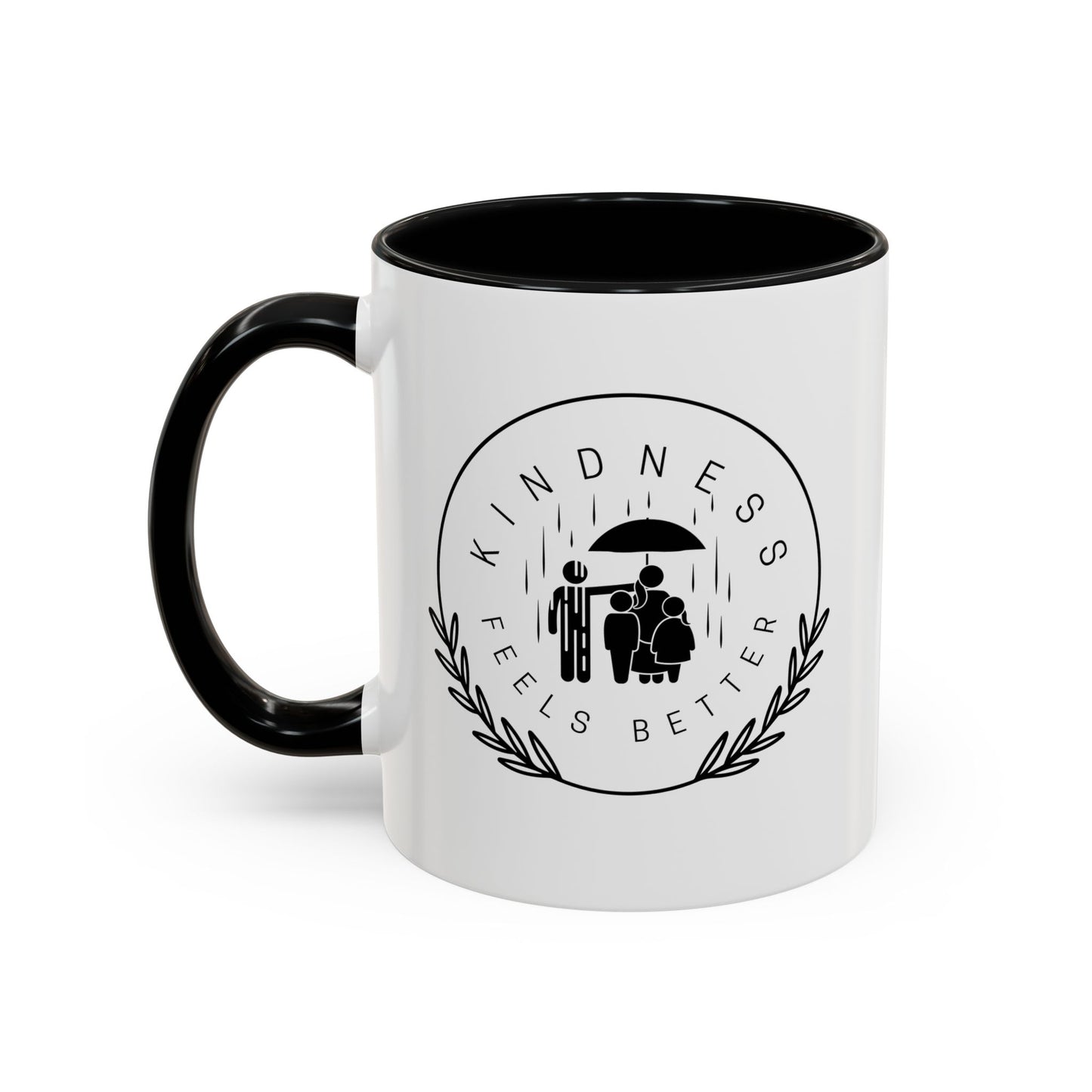 Mug - Kindness Feels Better Accent Coffee Mug (11, 15oz)