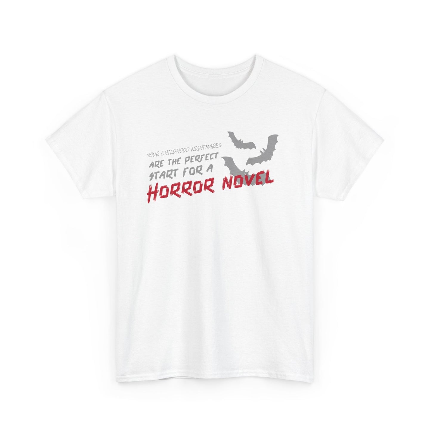 Horror Novel Inspired Unisex Heavy Cotton Tee - Perfect Gift for Writers and Readers