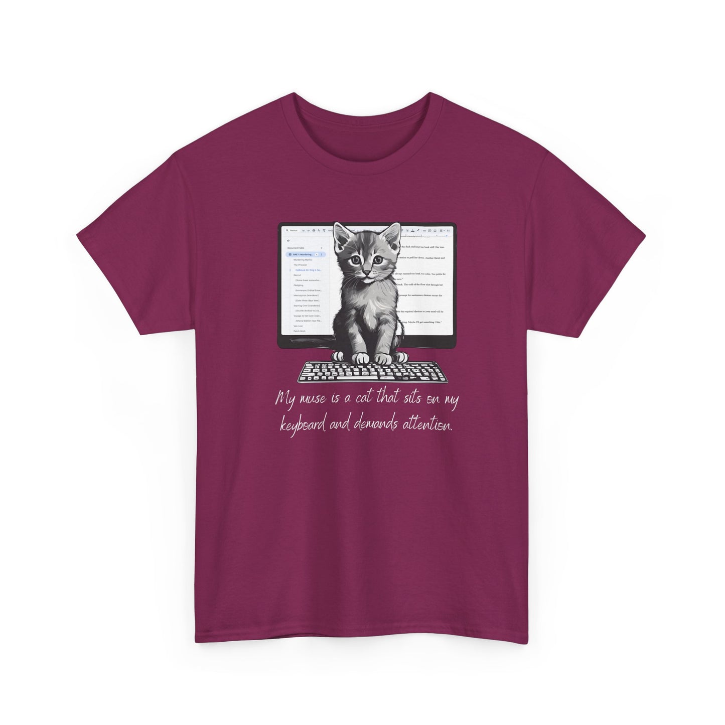 Cat Muse Unisex Tee