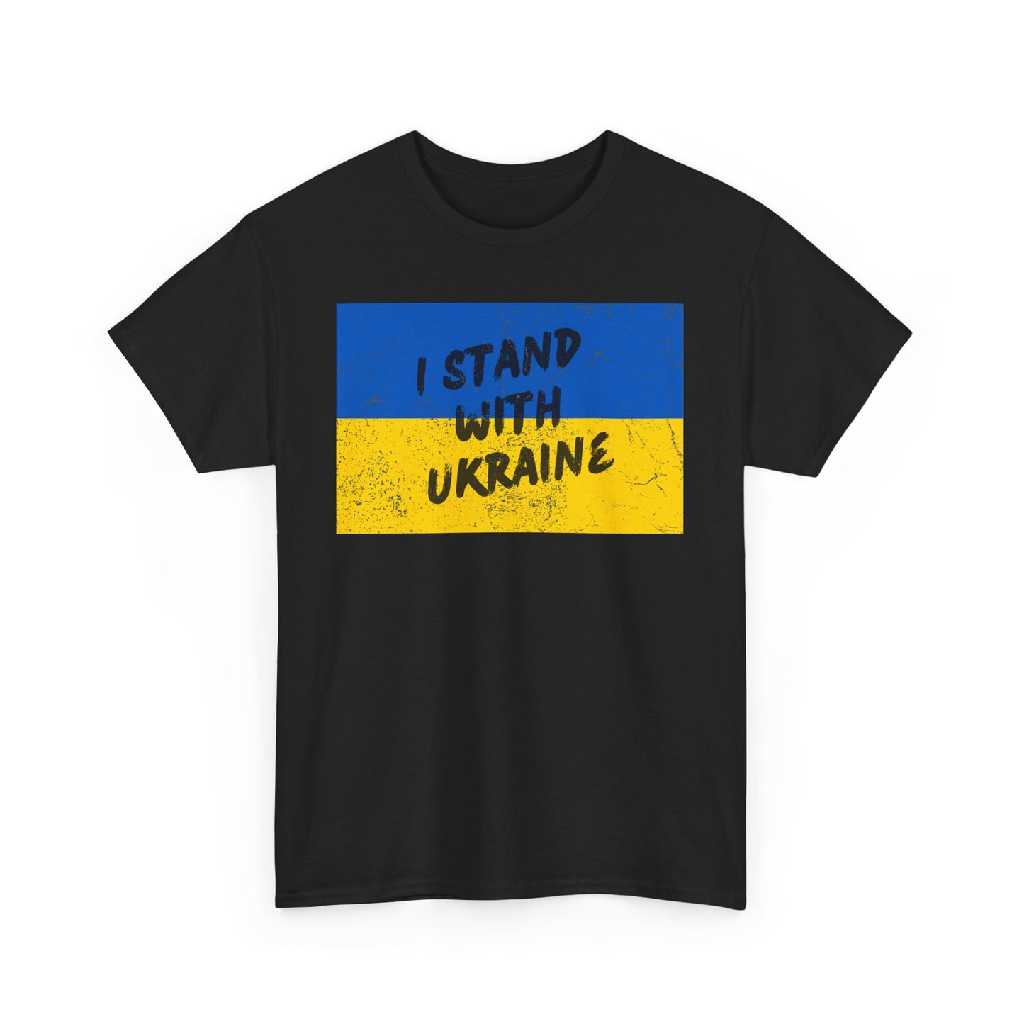 I Stand with Ukraine Unisex Heavy Cotton Tee