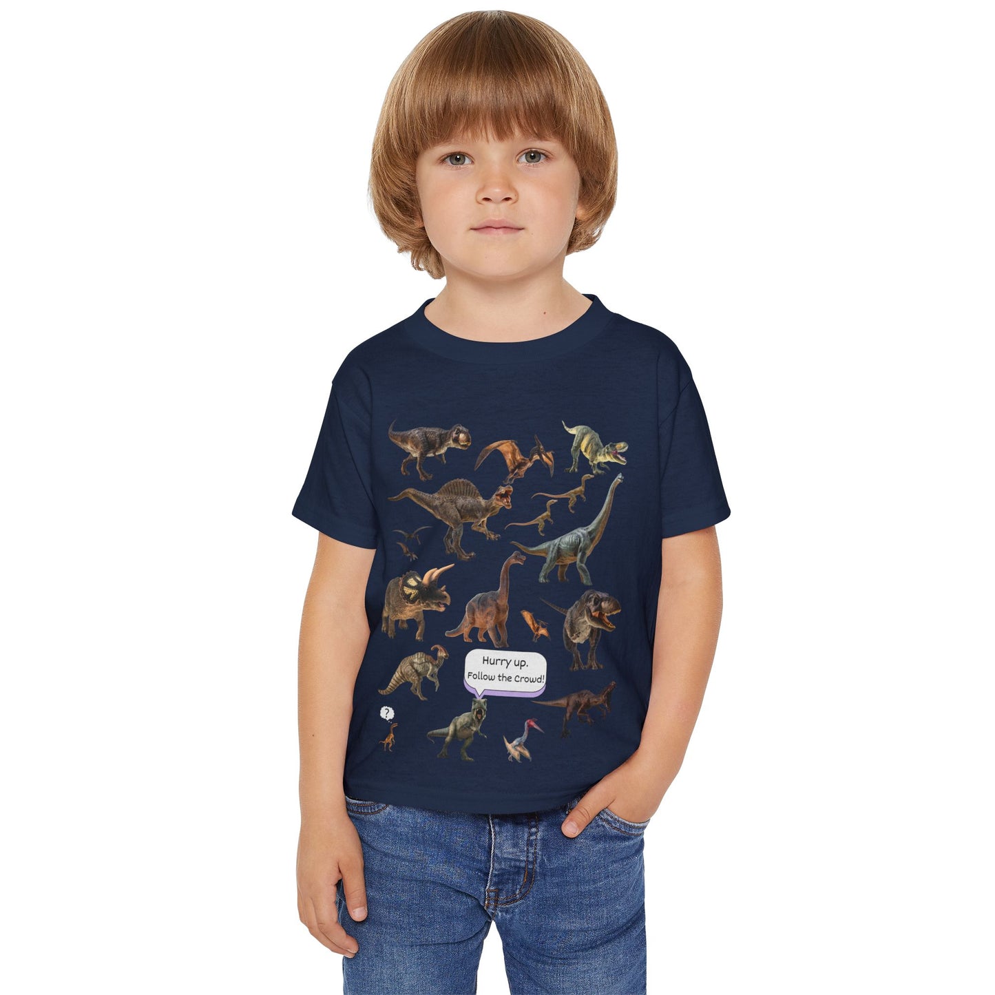Toddler T-shirt - Early advice Dinosaur theme