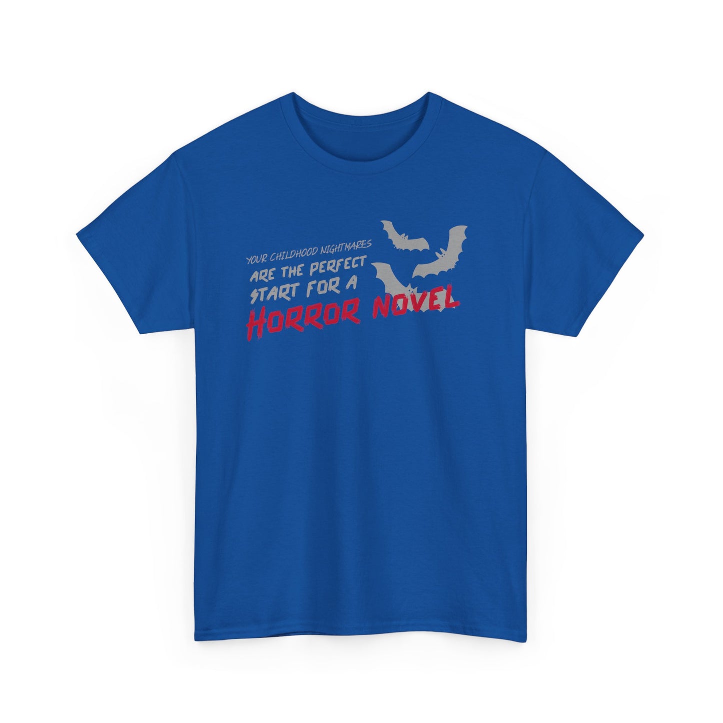 Horror Novel Inspired Unisex Heavy Cotton Tee - Perfect Gift for Writers and Readers
